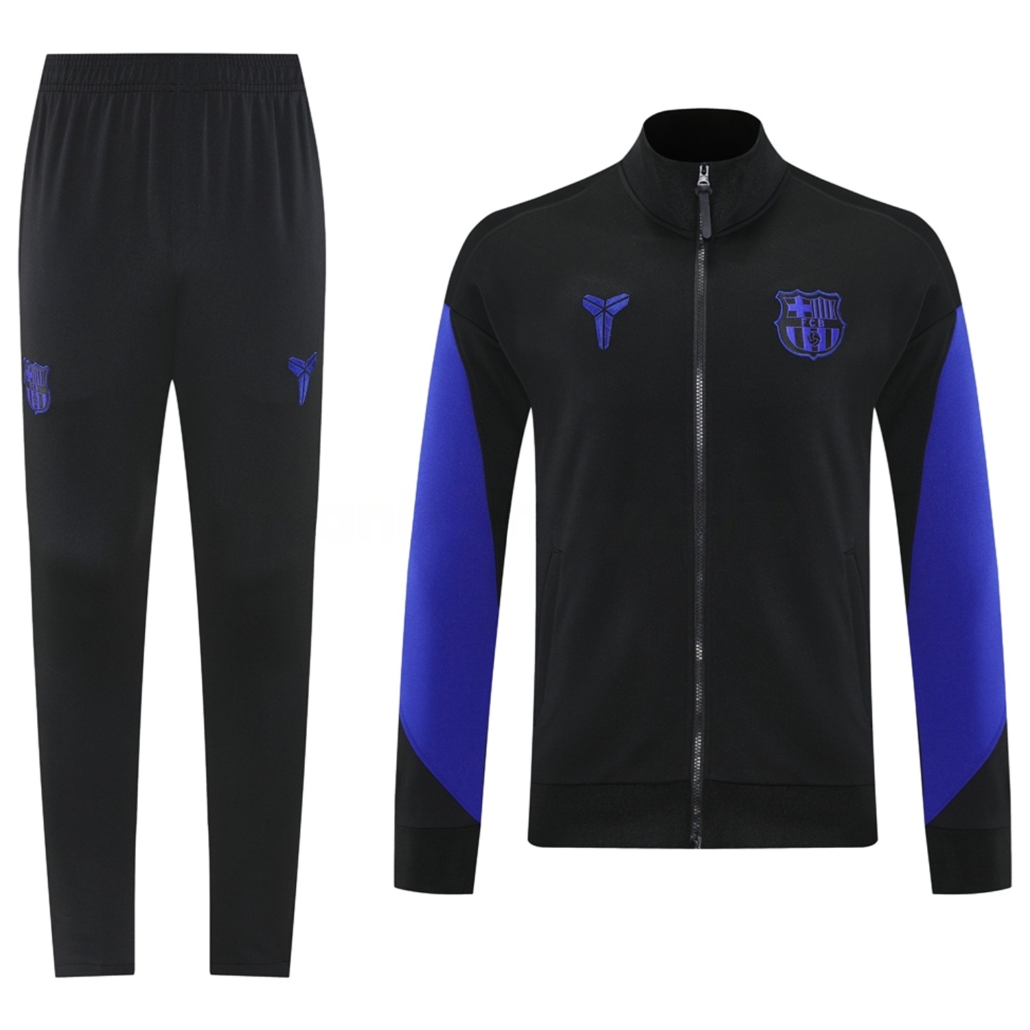B.A.R.S.A 25-26 Jacket Training Tracksuit - Black top & Black Pants - JerseysGala