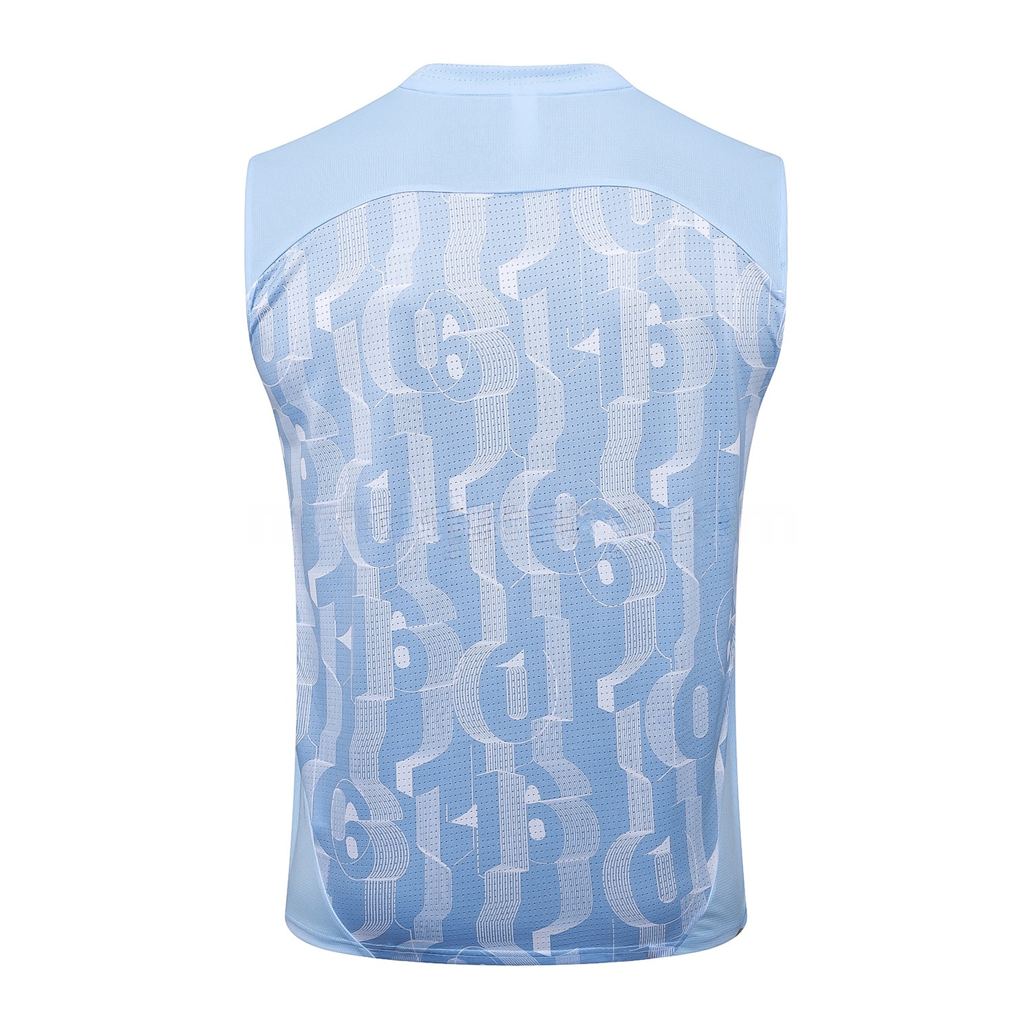 Manchester City 25-26 Vest Training Set - Sky Blue Vest and Deep Blue Shorts - JerseysGala