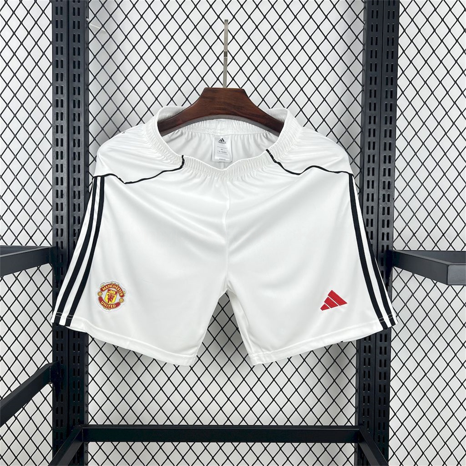 Manchester United 25-26 Home White Shorts - Fans Version - JerseysGala