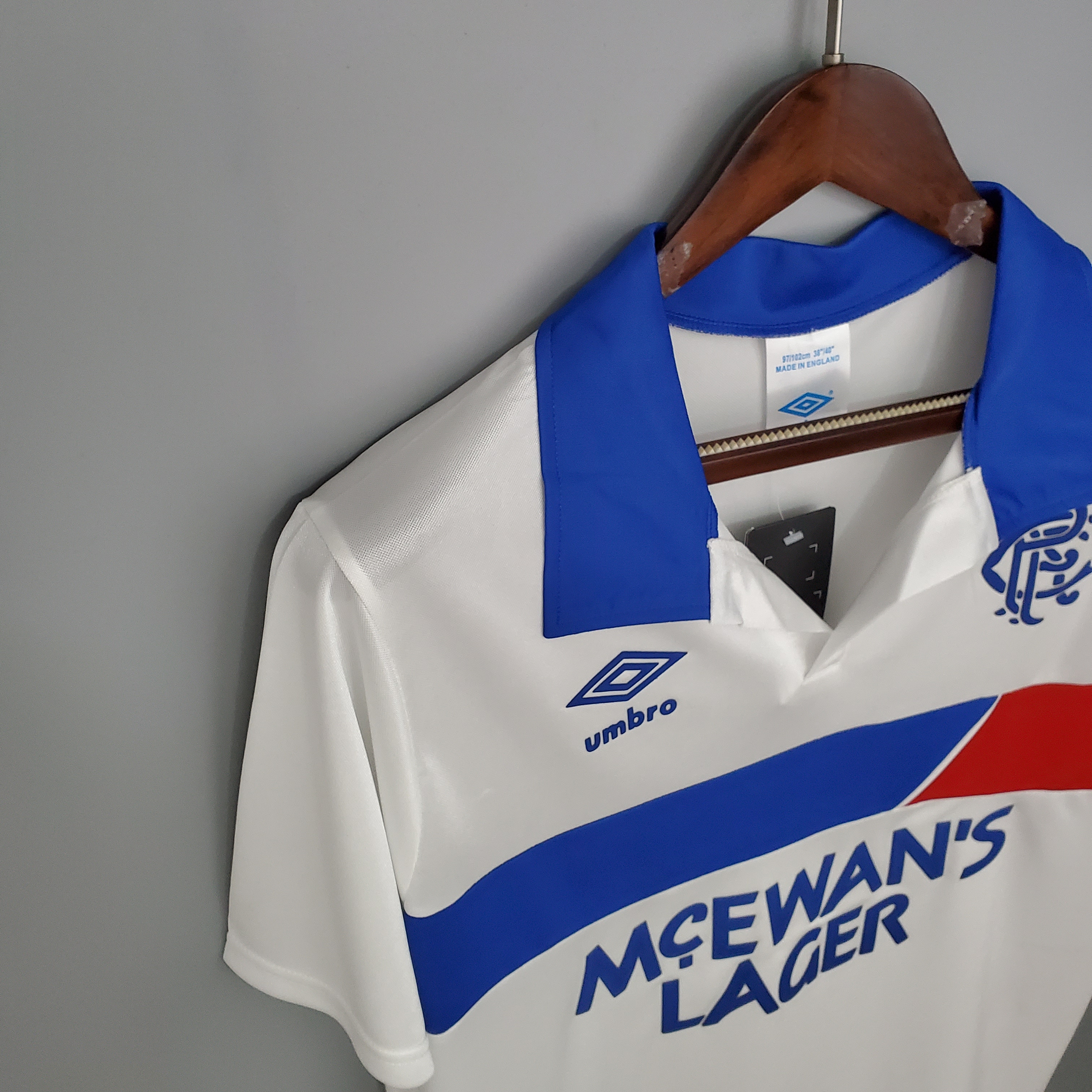 Retro Glasgow Rangers 1994 Away Stadium Jersey - JerseysGala