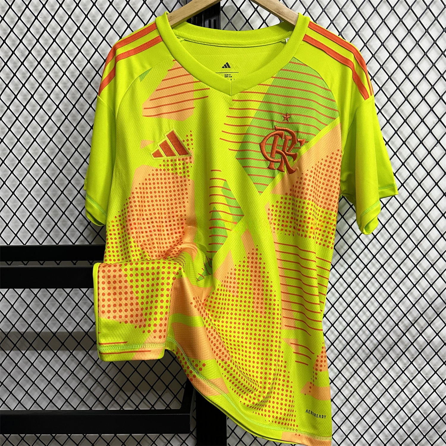 Flamengo 25-26 Yellow Green Goalkeeper Jersey - Fans Version - JerseysGala