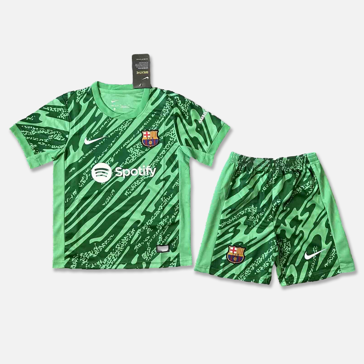 B.A.R.S.A 24-25 Goalkeeper Kids Kit - JerseysGala