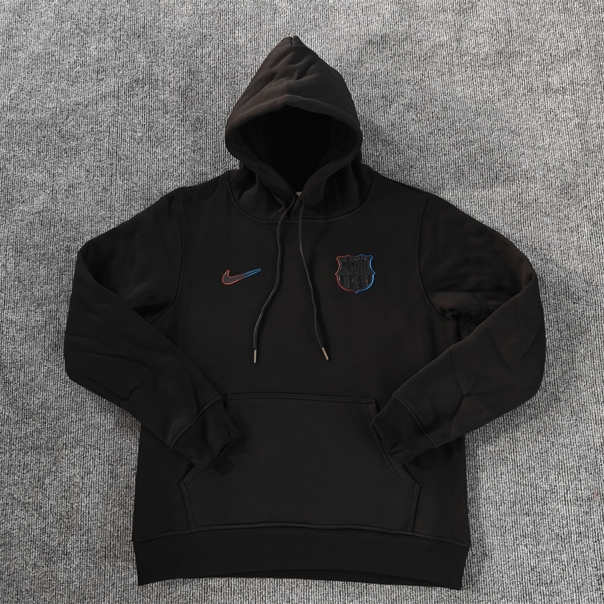 B.A.R.S.A 24-25 Black Team Badge Hoodie - Black - JerseysGala