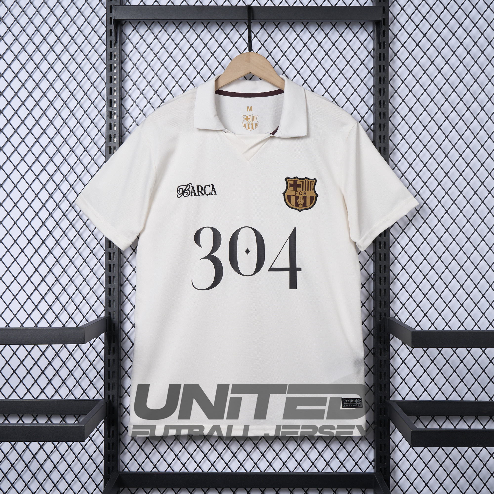 B.A.R.S.A 24-25 Yamal Anniversary White Jersey - Fans Version - JerseysGala