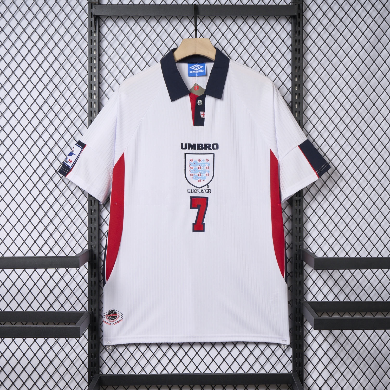 Retro England 1998 Home Jersey - JerseysGala