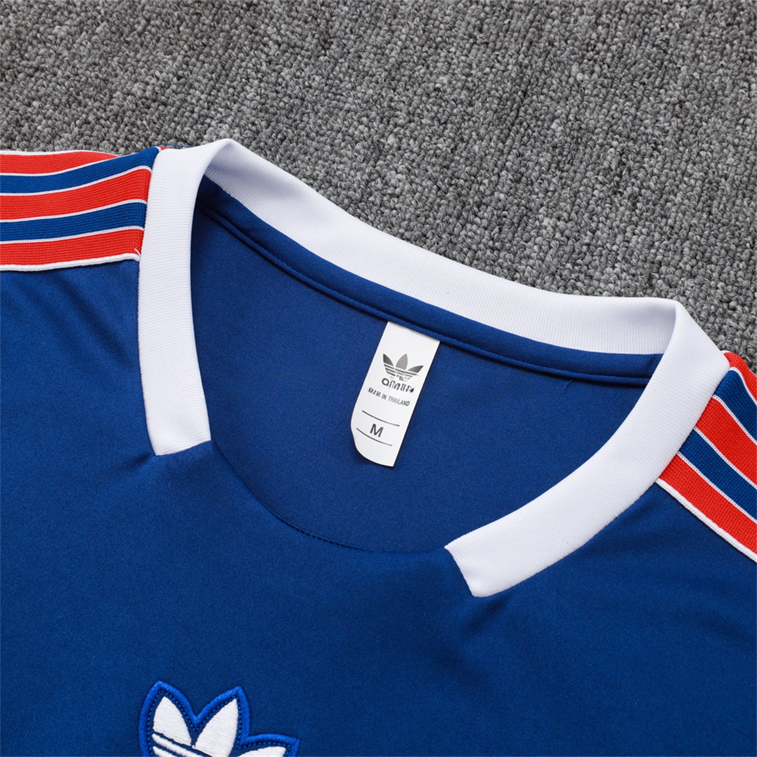 Arsenal 25-26 Throwback Trefoil Vest Training Set - Royal Blue Vest and Shorts - JerseysGala