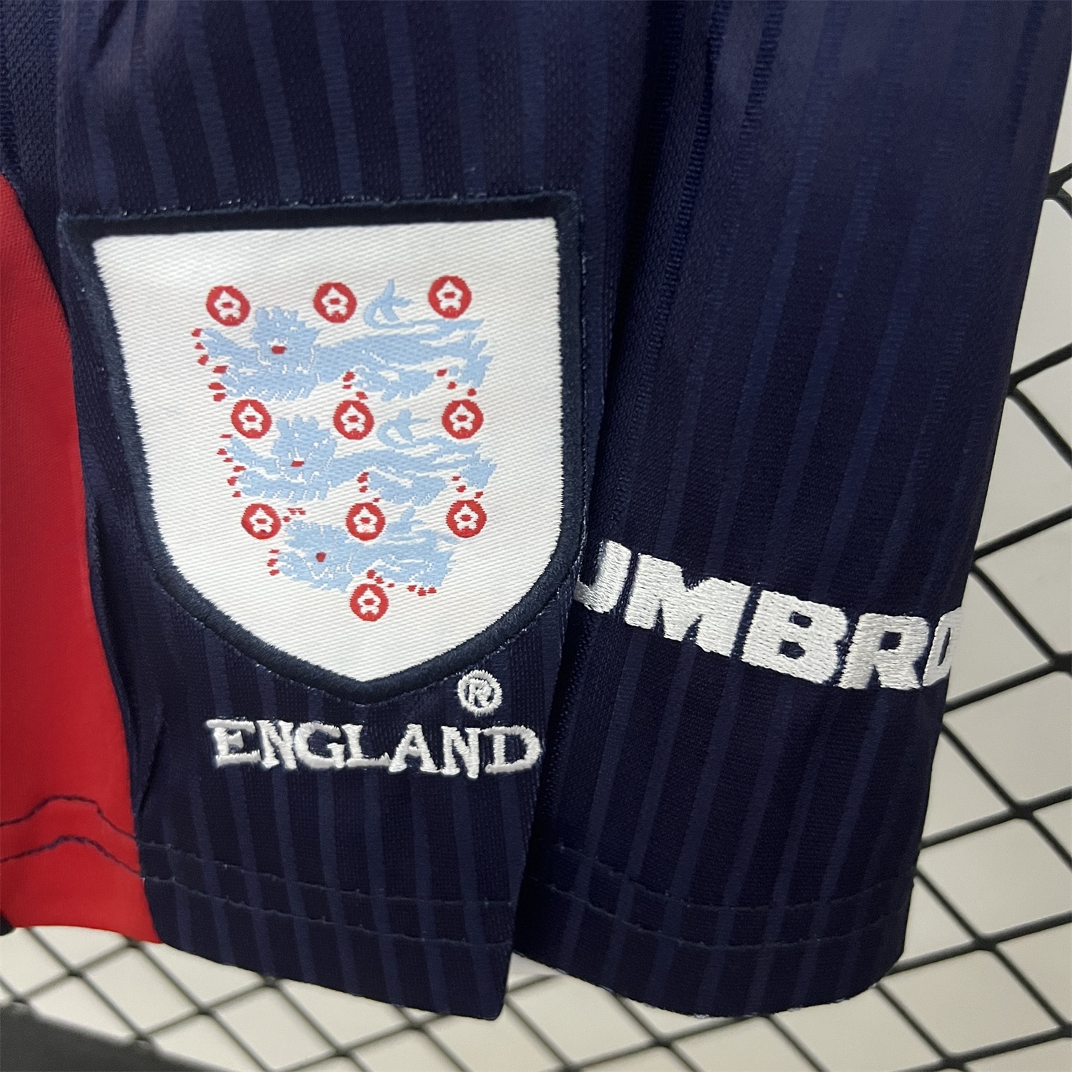 Retro England 1998 Home Kids Kit - JerseysGala