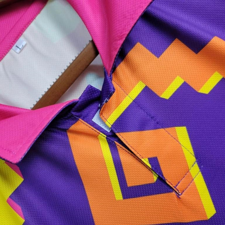 Retro Mexico 1995 Goalkeeper Purple Orange Jersey - JerseysGala