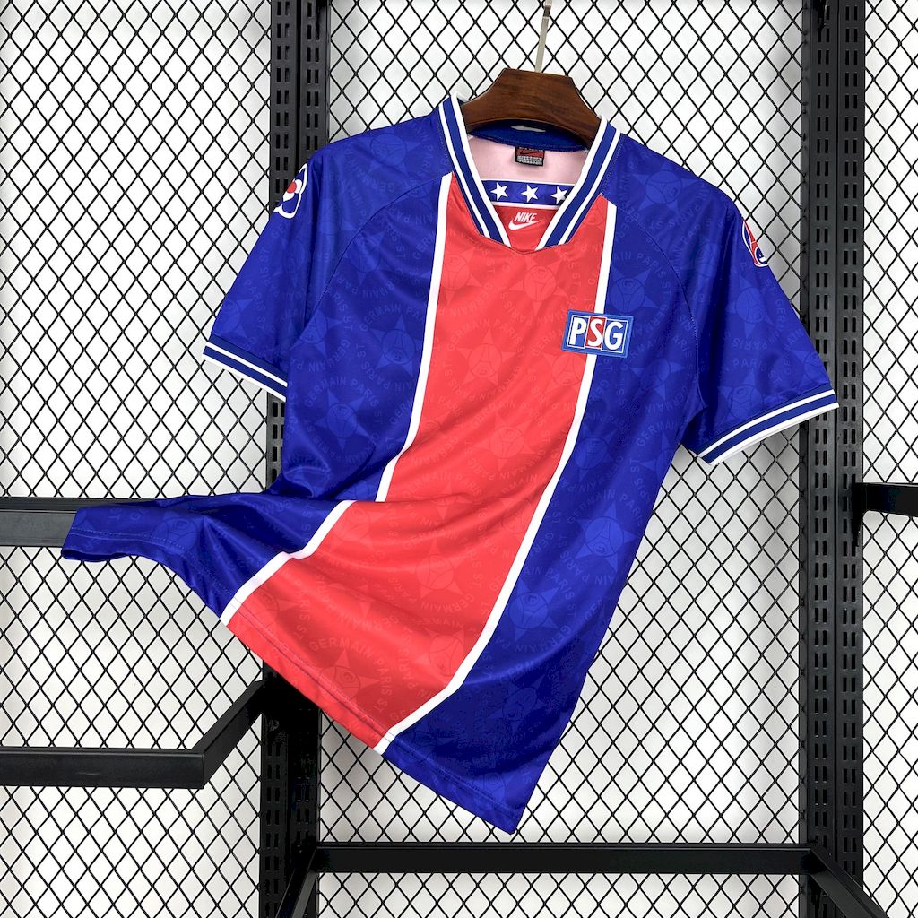 Retro Paris Saint-Germain PSG 1994-95 Home Unsponsored Jersey - JerseysGala