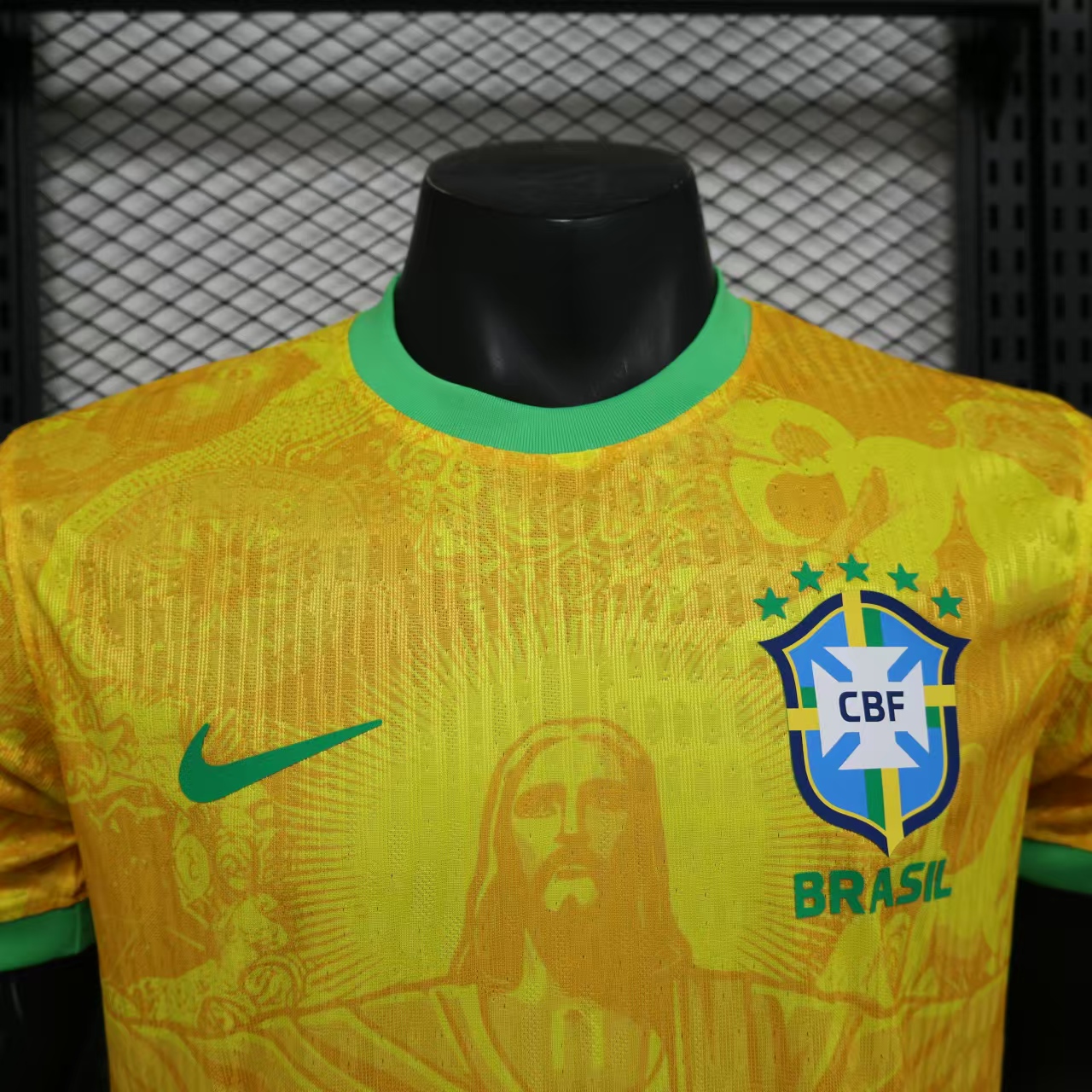 Brazil 2024-25 Christ the Redeemer Statue Jersey - Player Version - JerseysGala