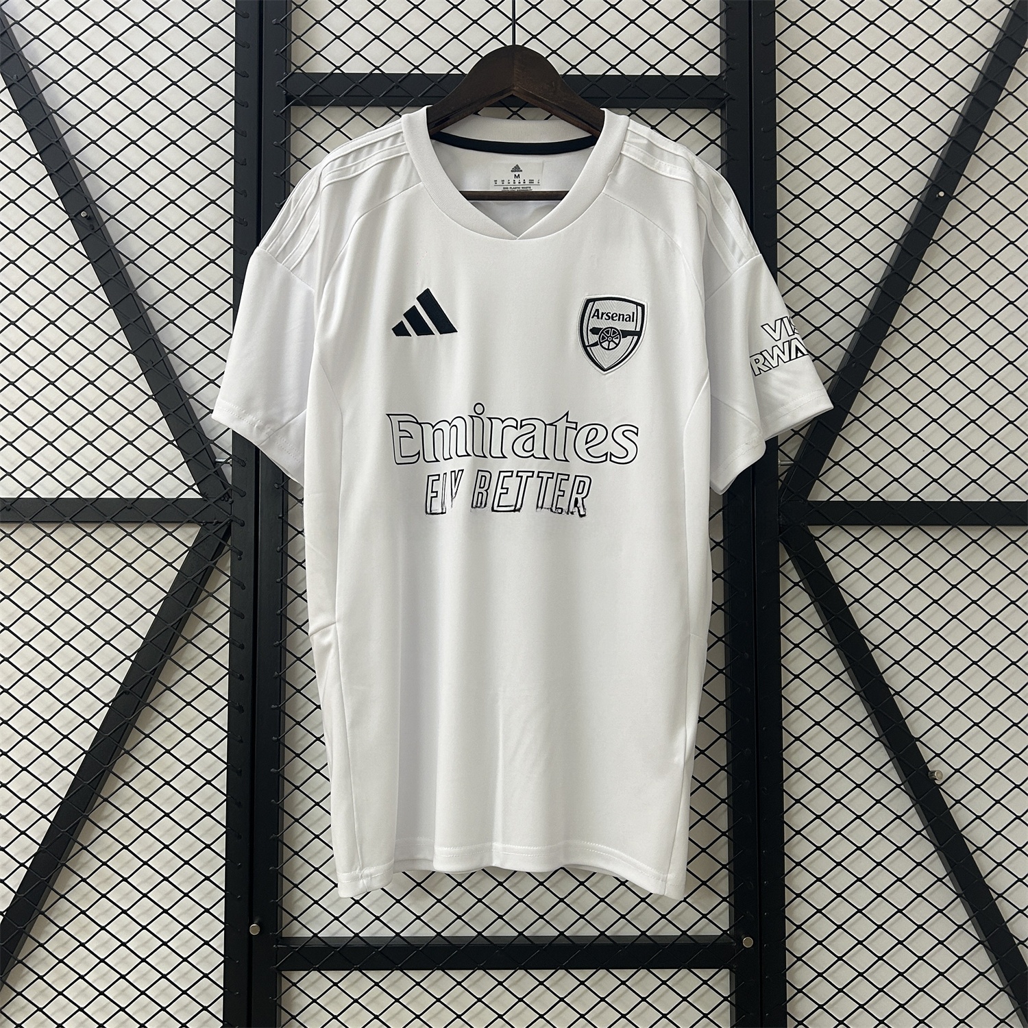 Arsenal 24-25 No More Red White Special Edition Jersey - Fans Version - JerseysGala