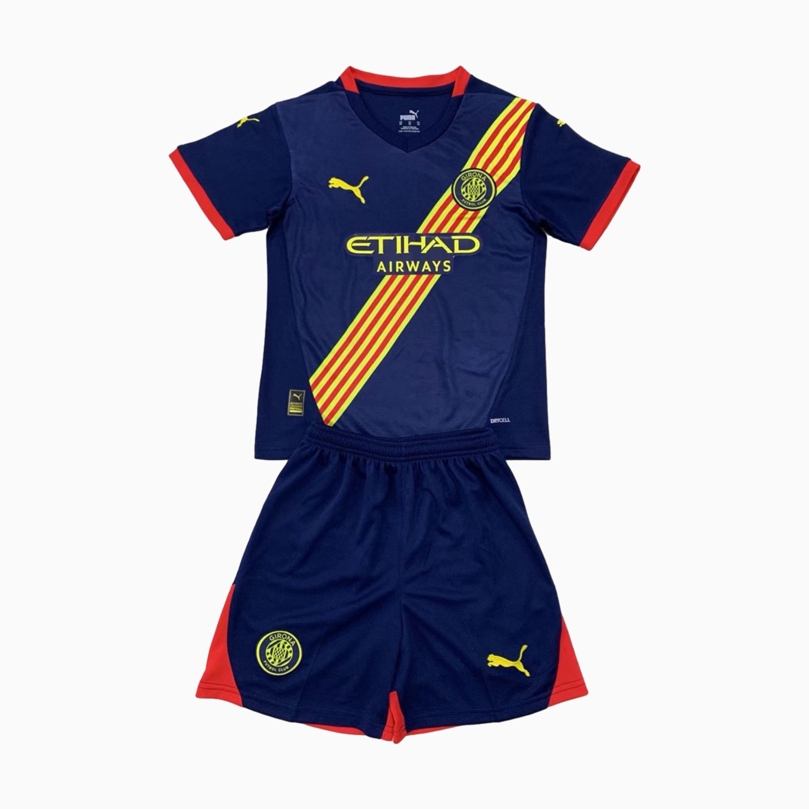 Girona 24-25 Away Men's Adult Jersey Set - Fans Version - JerseysGala
