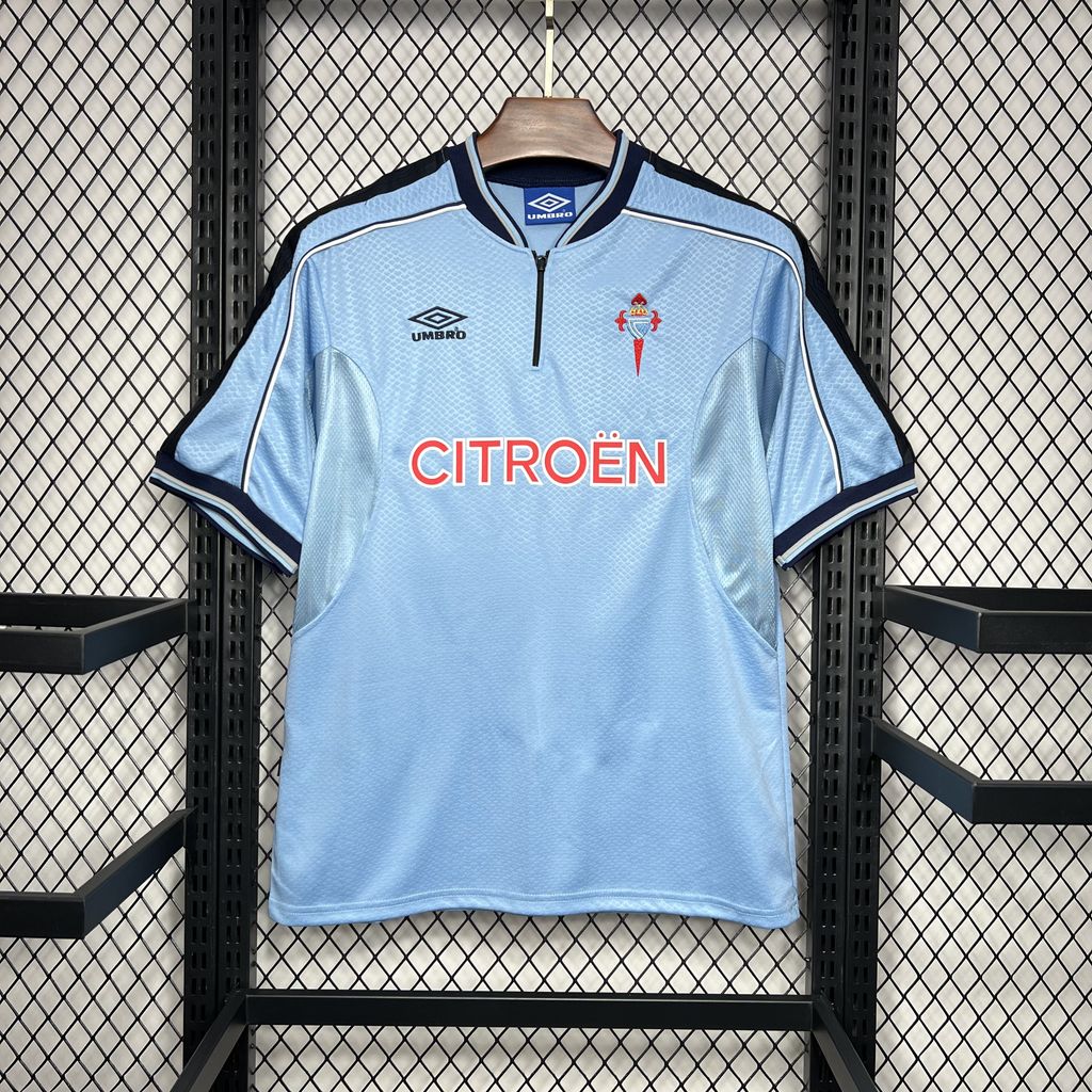 Retro Celta Vigo 1999-00 Home Stadium Jersey - JerseysGala