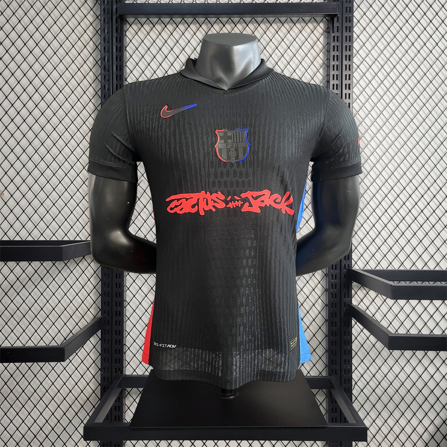 B.A.R.S.A x Travis Scott New 24-25 Away Jersey - Player Version - JerseysGala