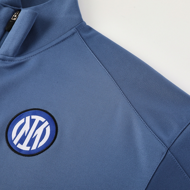 Inter Milan 24-25 Jacket Training Tracksuit - Light Blue - JerseysGala