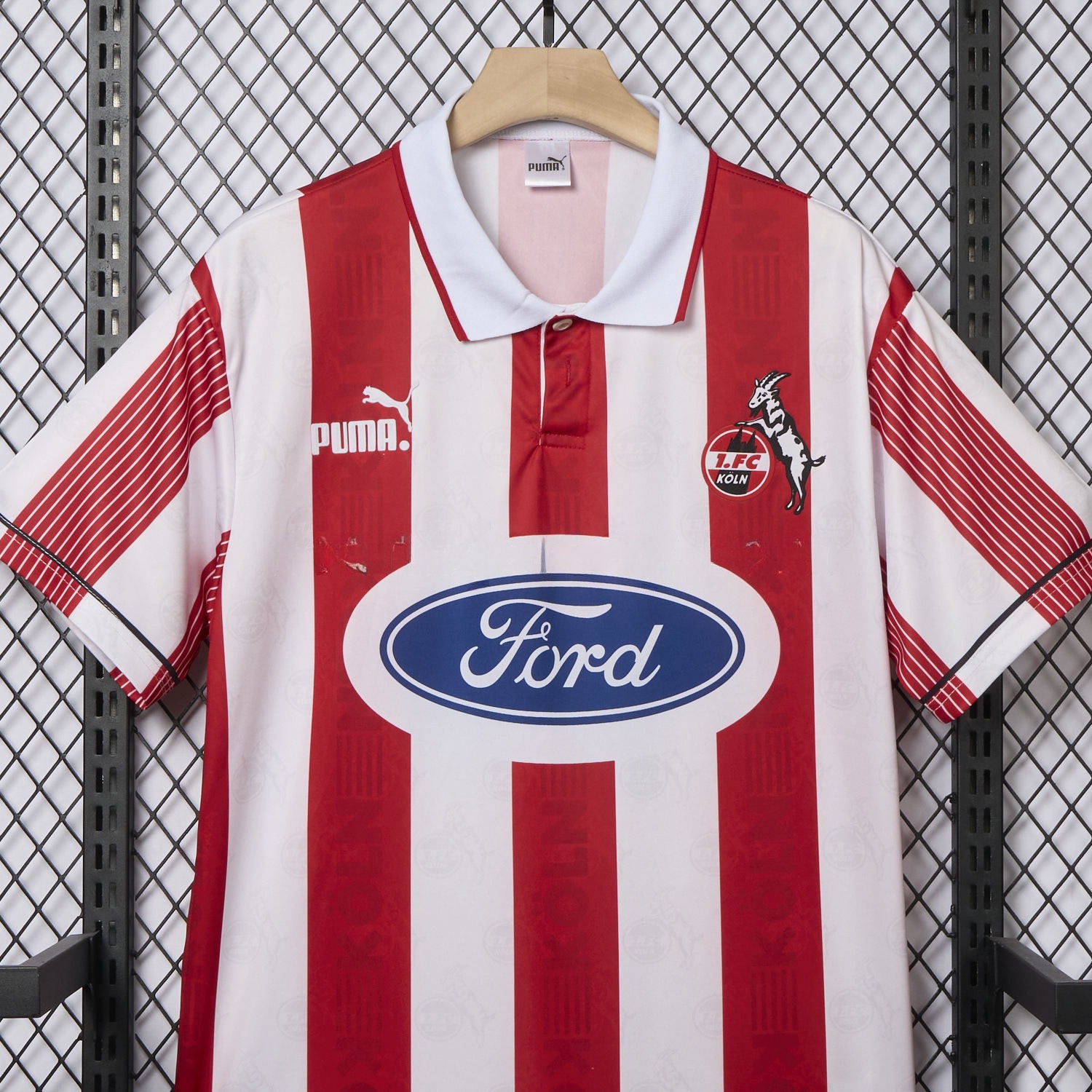 Retro 1. FC Köln 1995-96 Home Jersey - JerseysGala