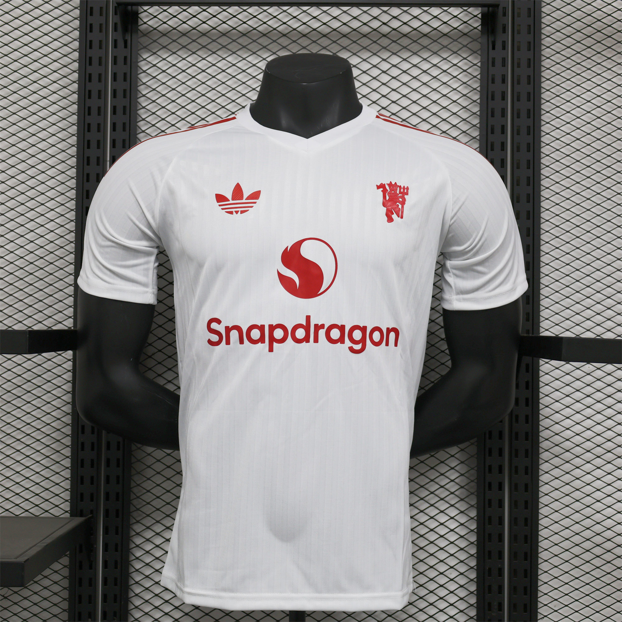 Manchester United 24-25 White Special Edition Jersey - Player Version - JerseysGala