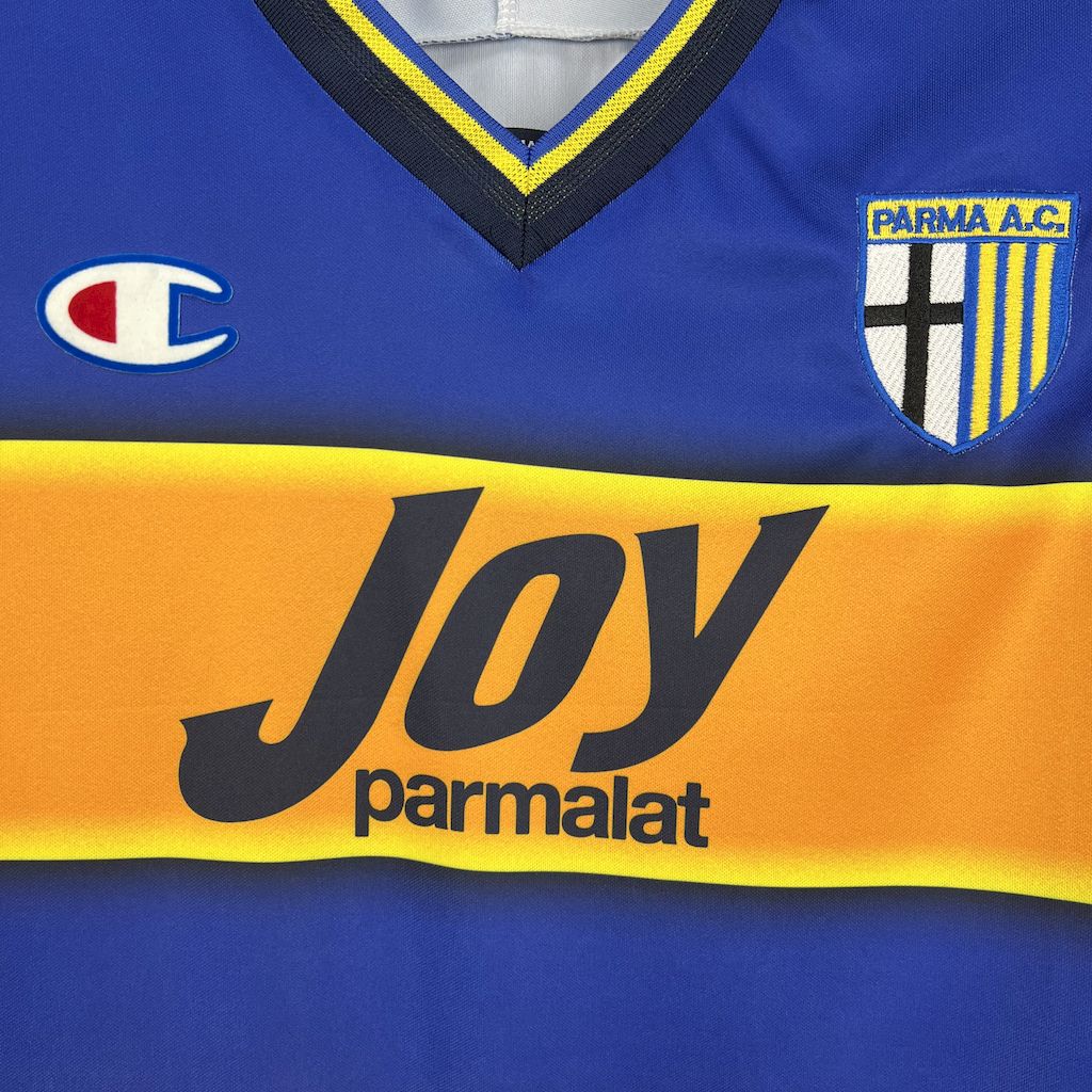 Retro Parma 2001-02 Home Jersey - Fans Version - JerseysGala