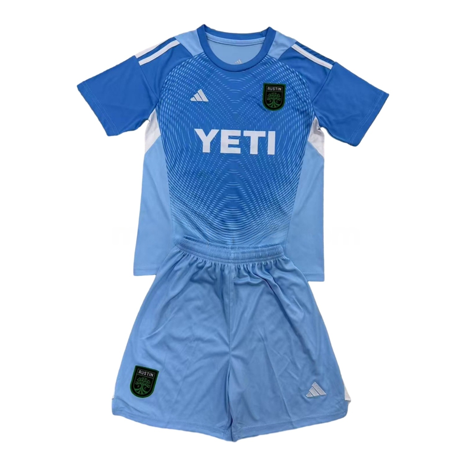 Austin 25-26 Blue Goalkeeper Kids Kit - JerseysGala