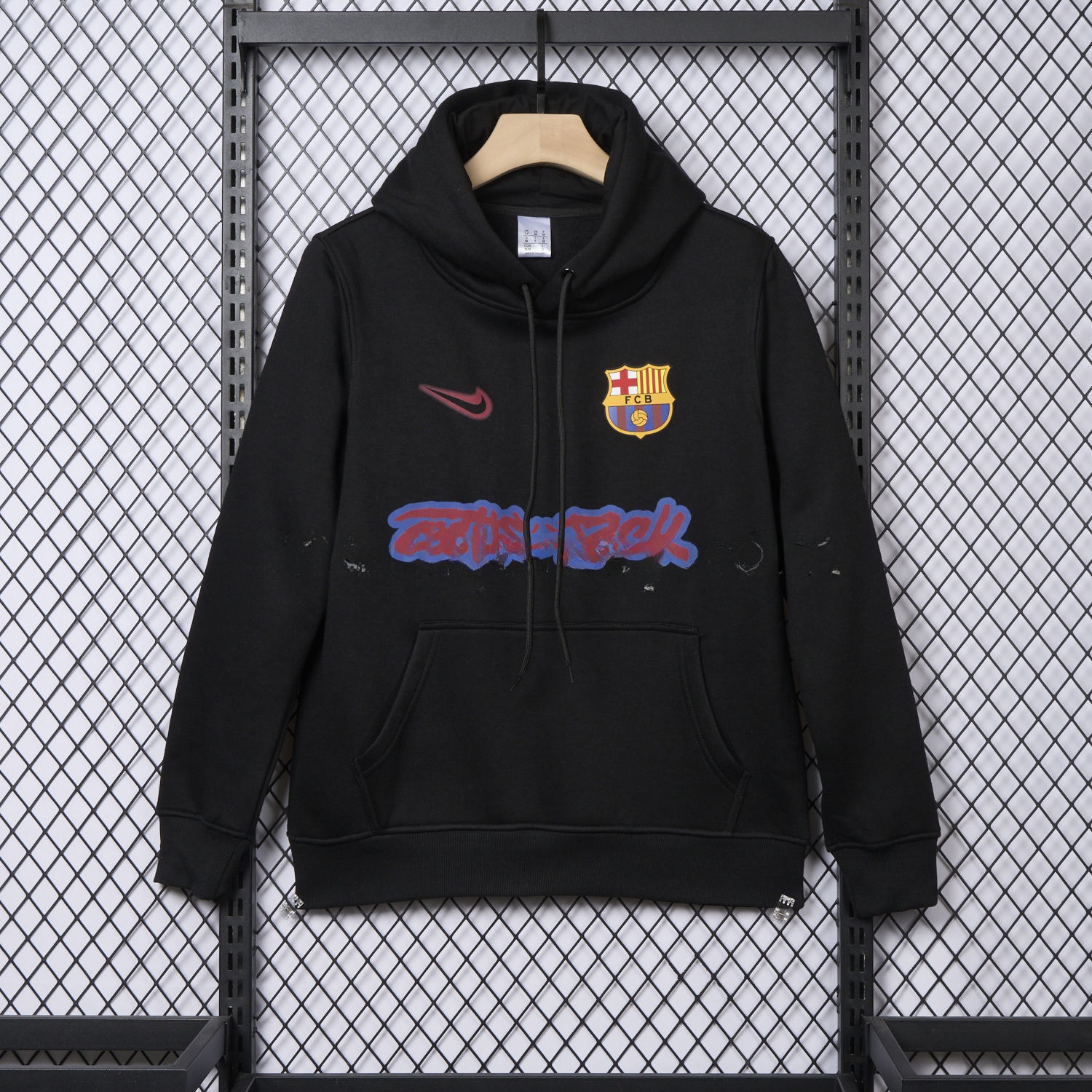 B.A.R.S.A x Travis Scott Black Unisex Pullover Hoodie - JerseysGala