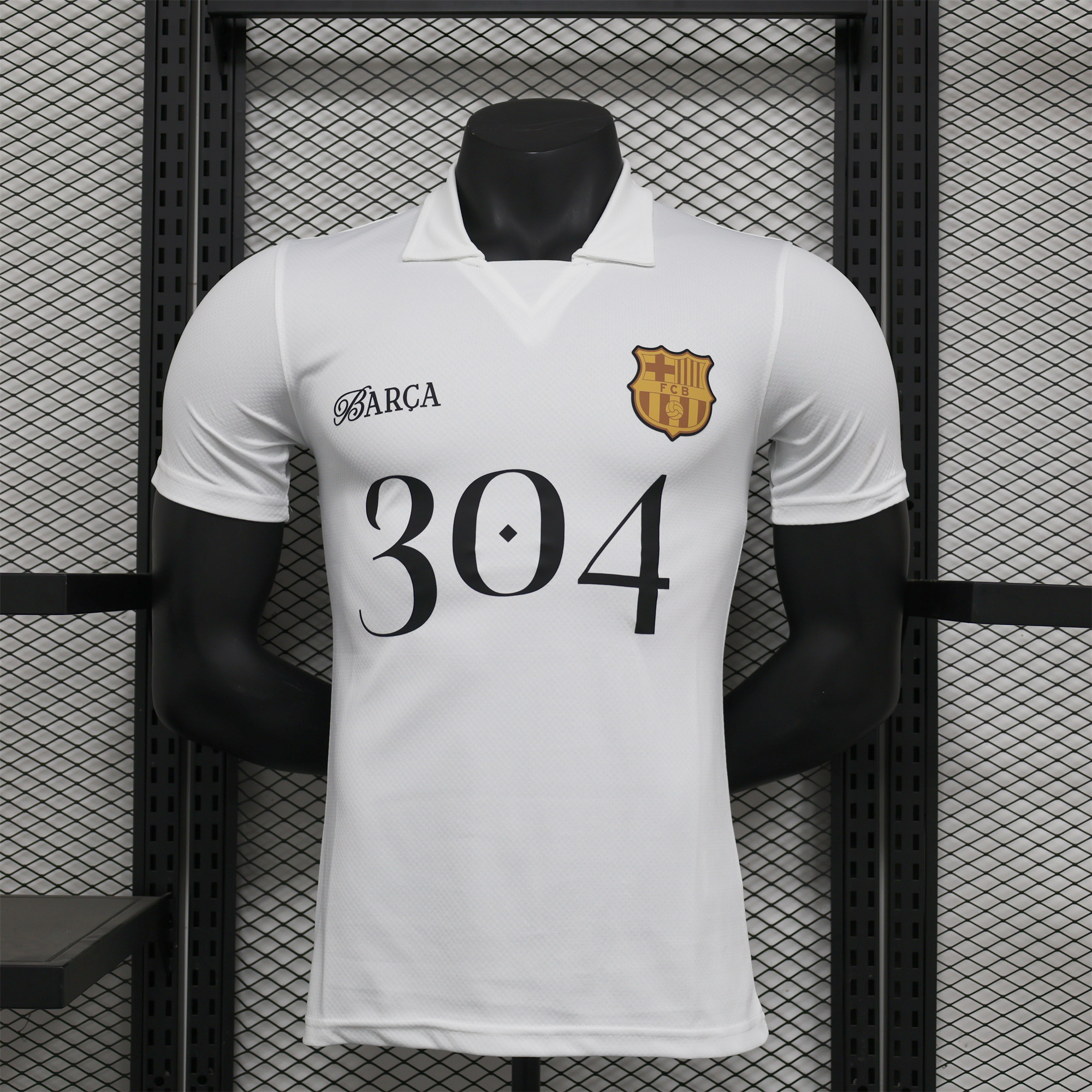 B.A.R.S.A 24-25 Yamal Anniversary White Jersey - Player Version - JerseysGala