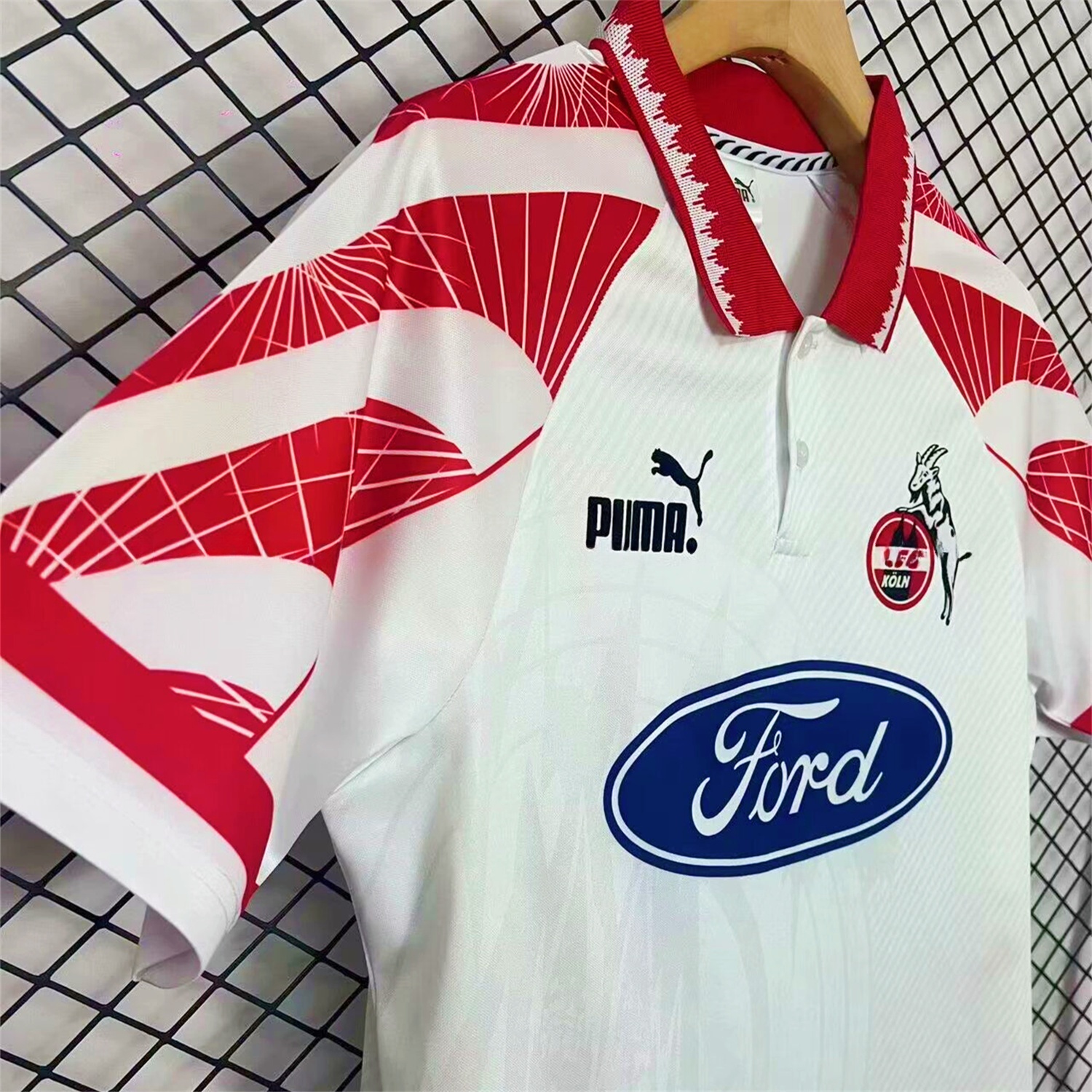 Retro 1. FC Köln 1996-97 Home Jersey - JerseysGala