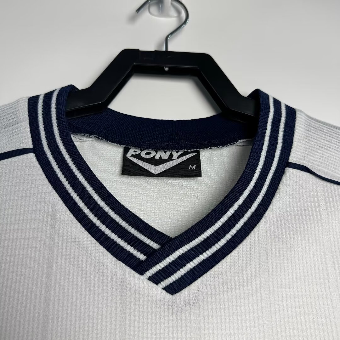 Retro Tottenham Hotspur 1997-99 Home Long Sleeve Jersey - JerseysGala