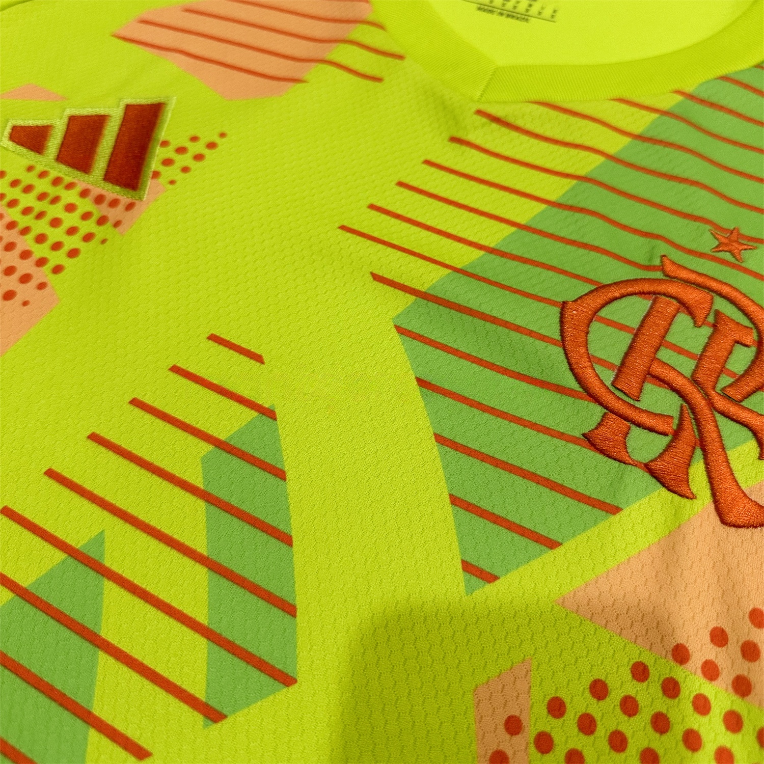 Flamengo 25-26 Yellow Green Goalkeeper Jersey - Fans Version - JerseysGala