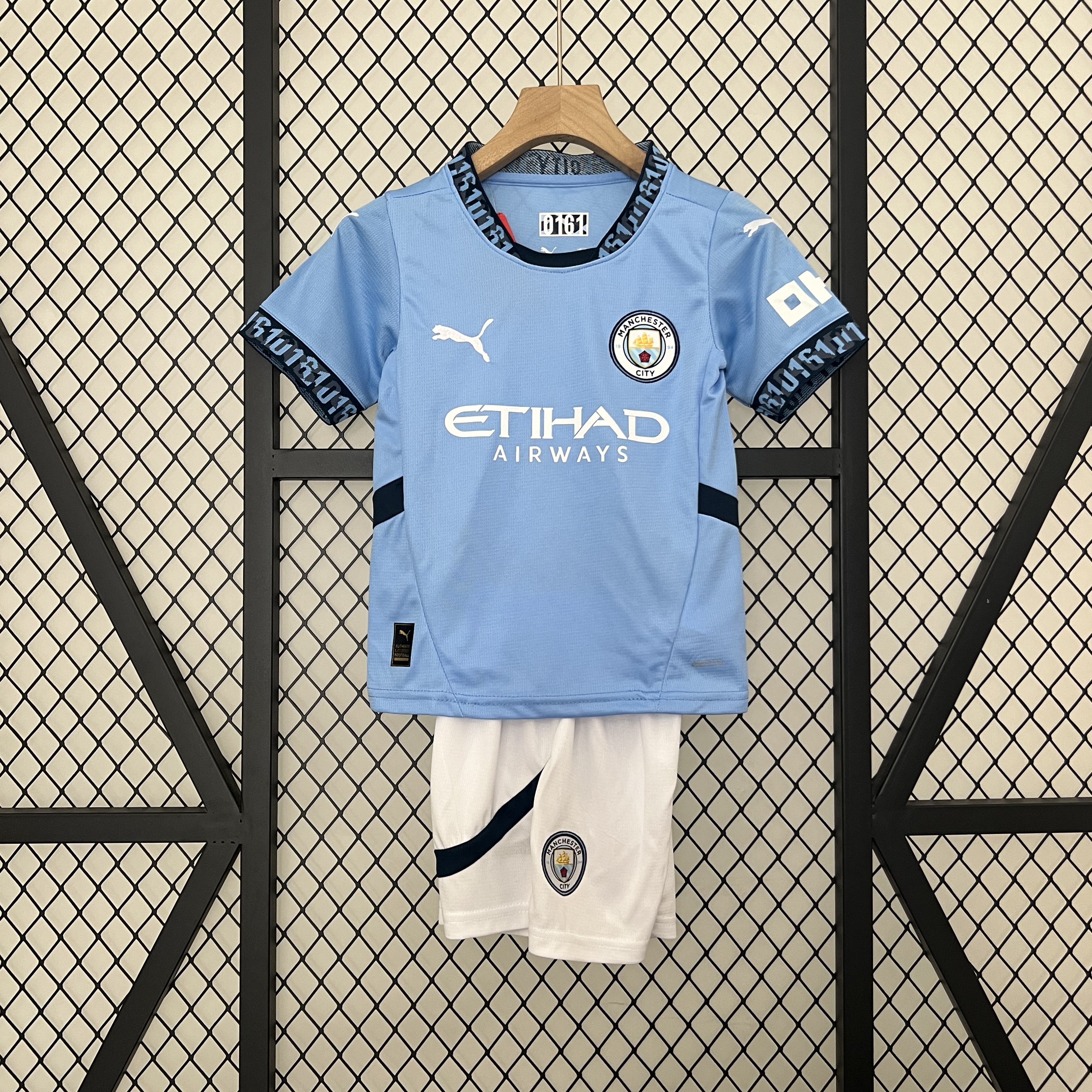 Manchester City 24-25 Home Stadium Kids Kit - JerseysGala