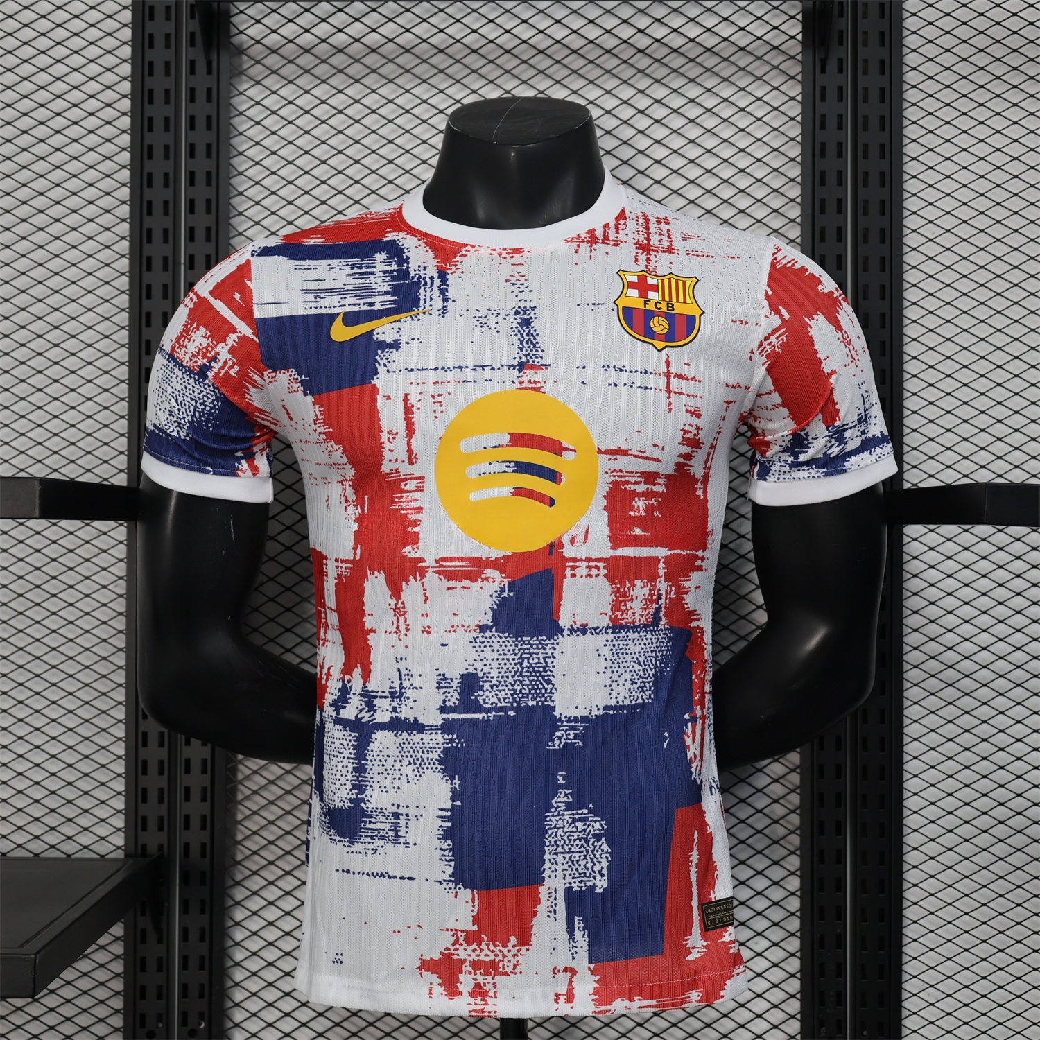 B.A.R.S.A 25-26 Red & Blue & White Special Edition Jersey - Player Version - JerseysGala