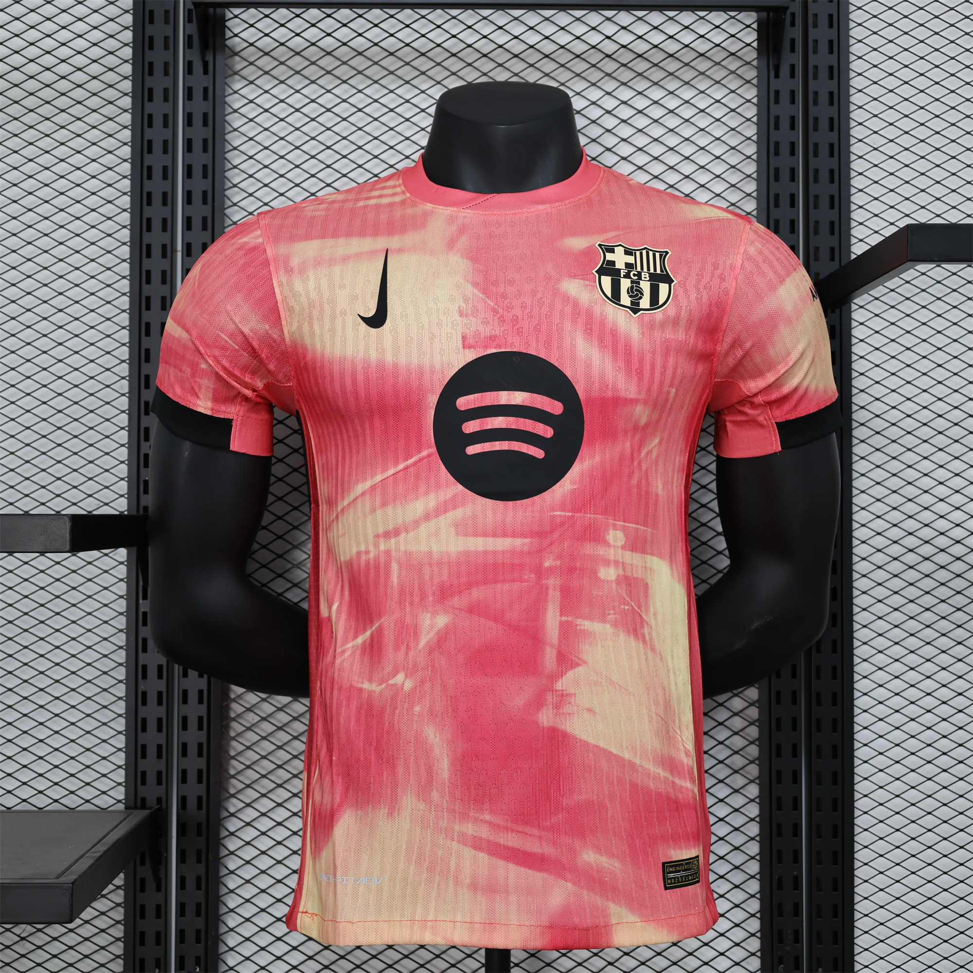 B.A.R.S.A 24-25 Orange Red Concept Edition Jersey - Player Version - JerseysGala
