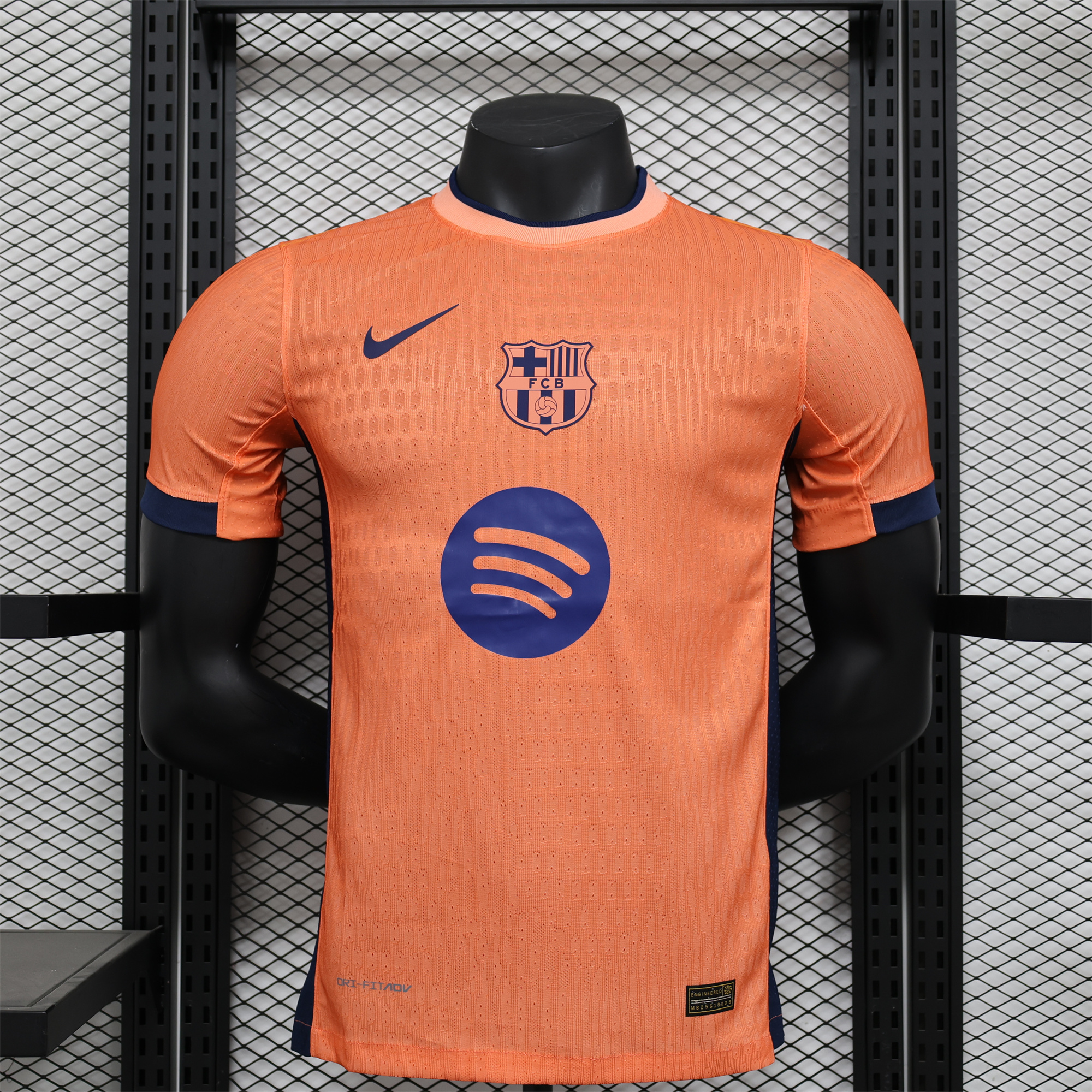 B.A.R.S.A 24-25 Orange Special Edition Jersey - Player Version - JerseysGala