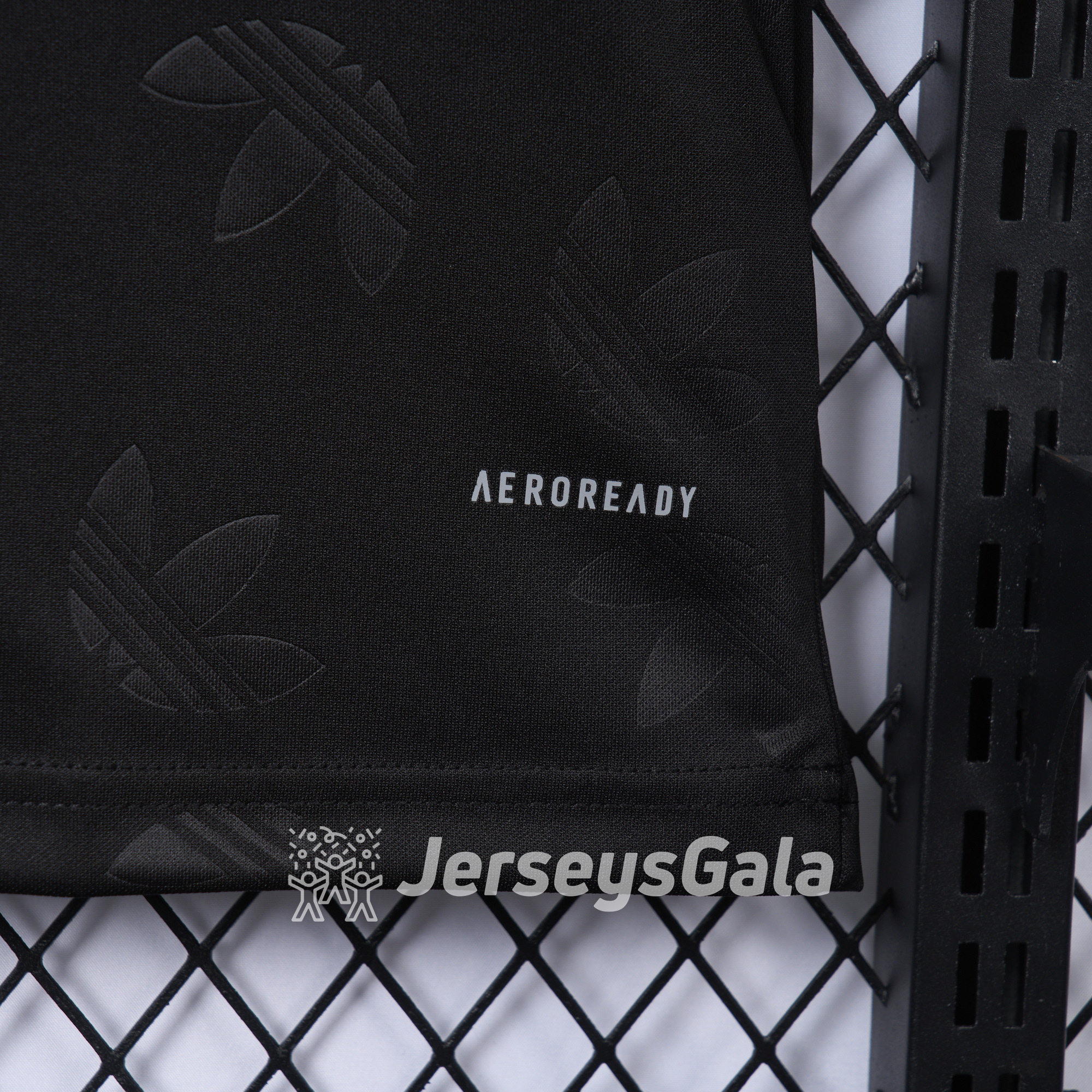 Real Madrid 24-25 Trefoil Black Jersey - Fans Version - JerseysGala