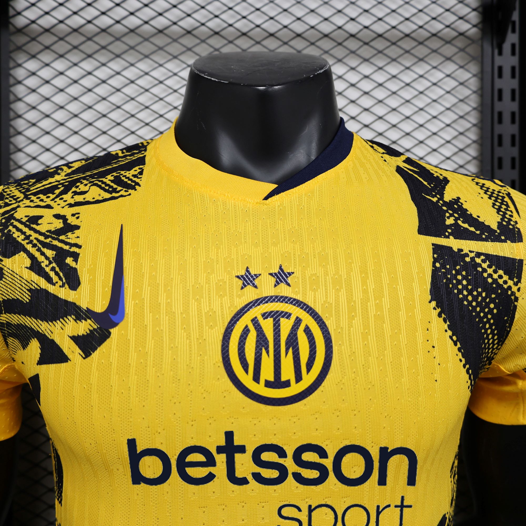 Inter Milan 24-25 Third Jersey With Chest Advertisement - Player Version - JerseysGala