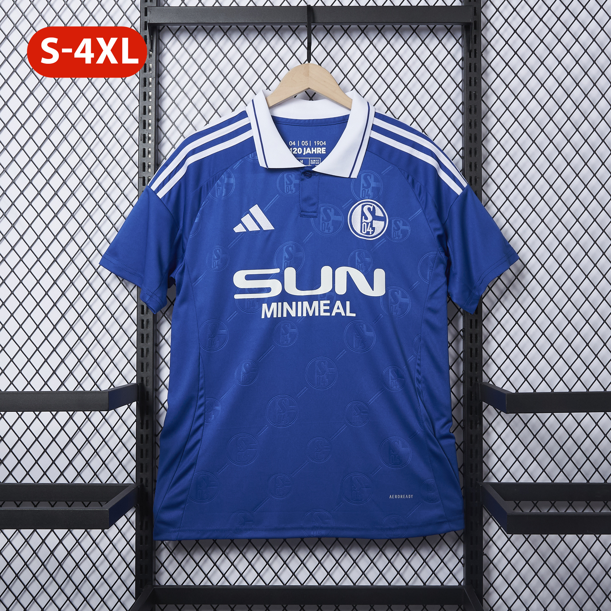 Schalke 04 24-25 Home Stadium Jersey - Fans Version - JerseysGala