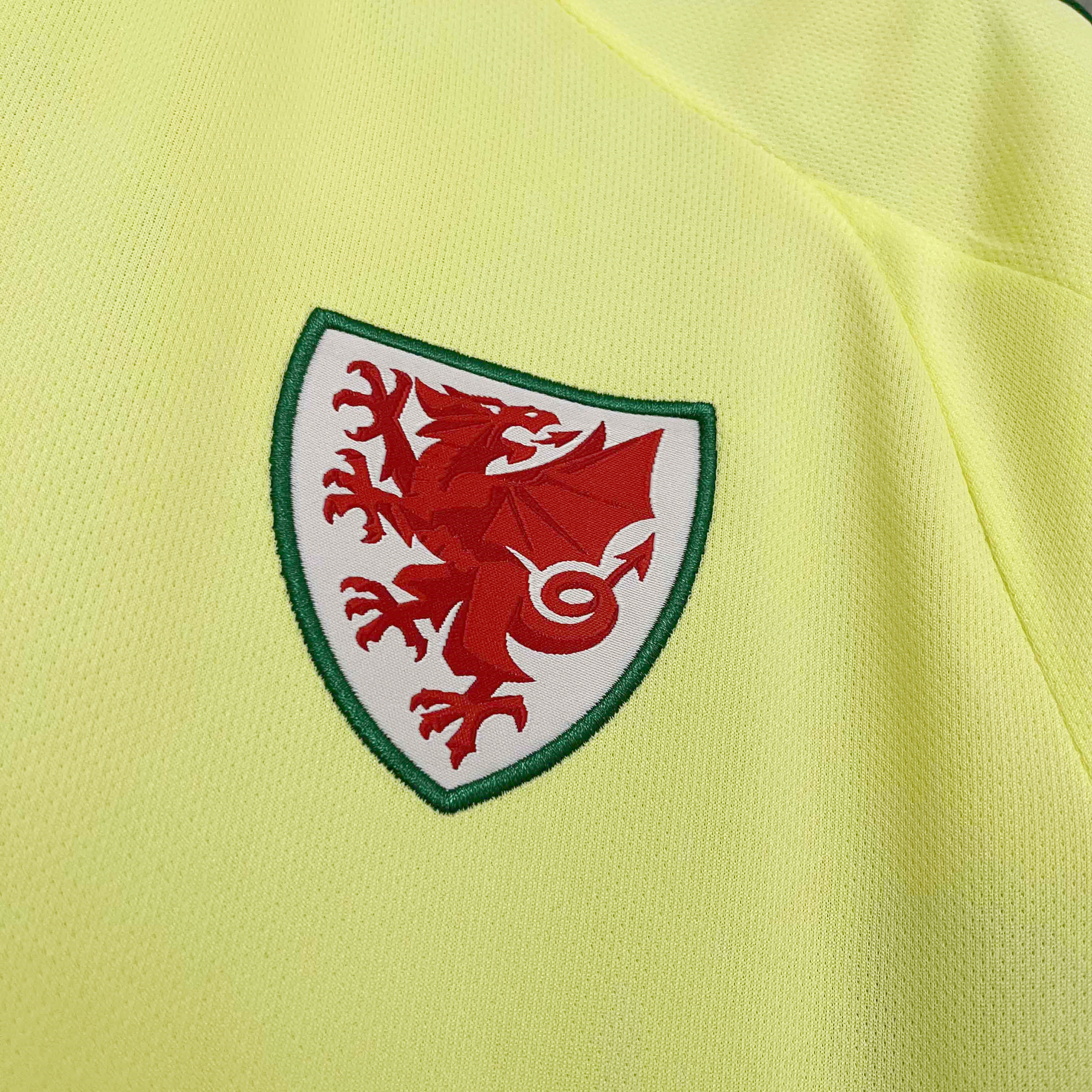 Wales 2024 Away Stadium Jersey - Fans Version - JerseysGala