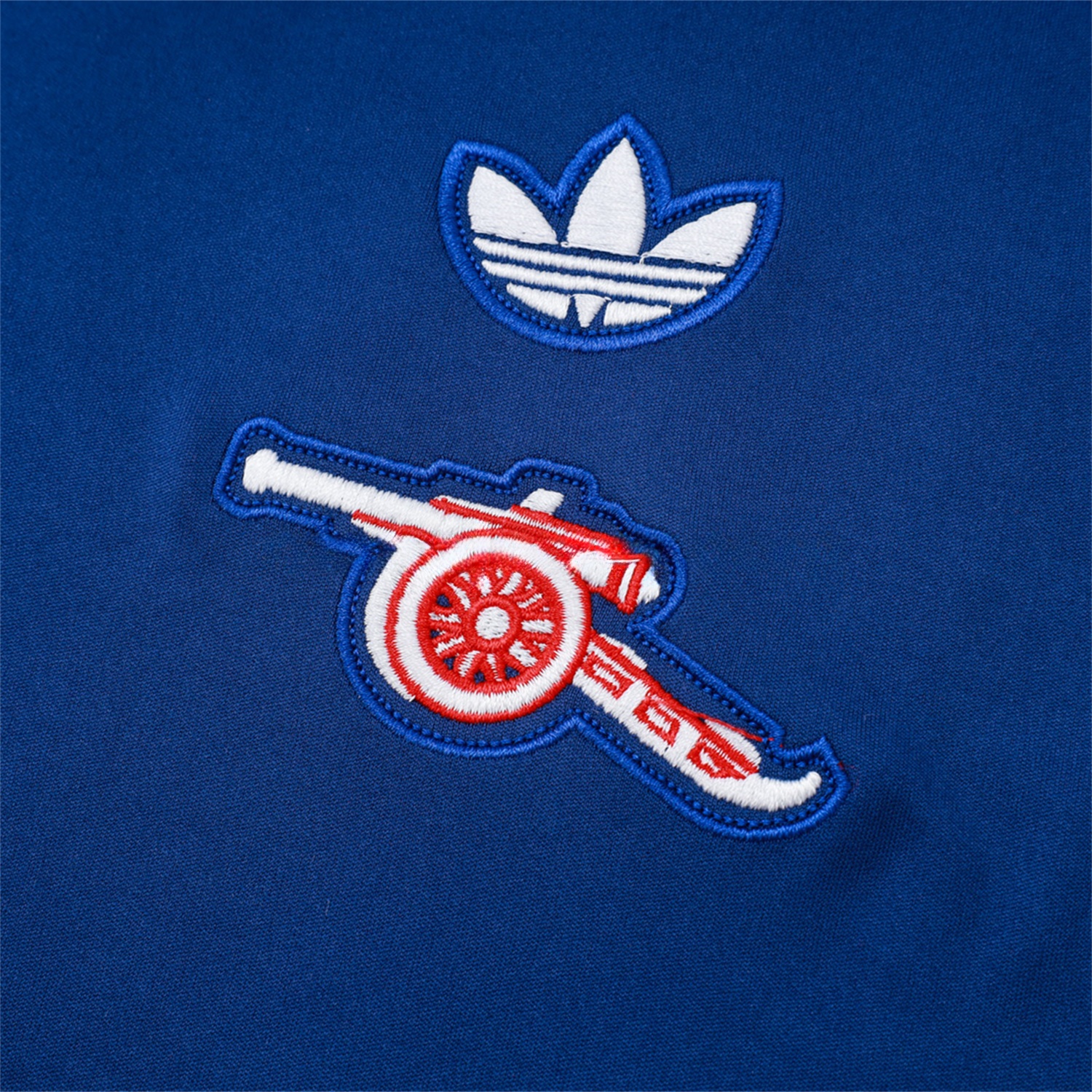 Arsenal 25-26 Throwback Trefoil Vest Training Set - Royal Blue Vest and Shorts - JerseysGala