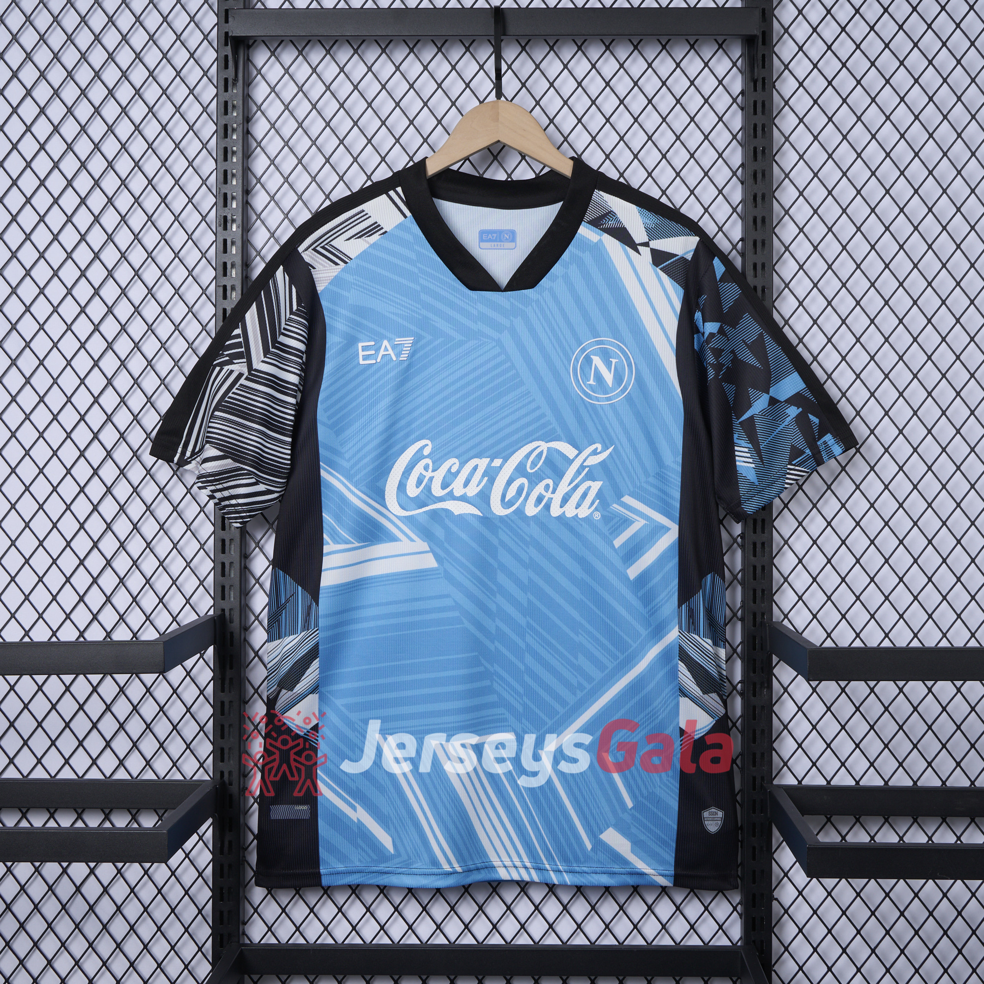 Napoli 24-25 Pre-Match Training Jersey - Fans Version - JerseysGala
