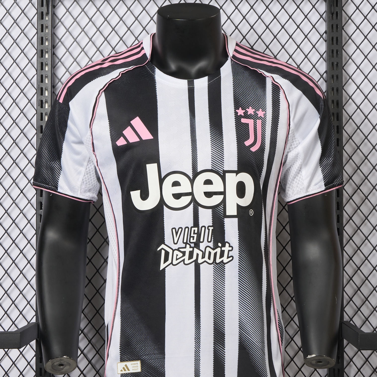 Juventus 25-26 Home Jersey With Chest Patch - Player Version - JerseysGala