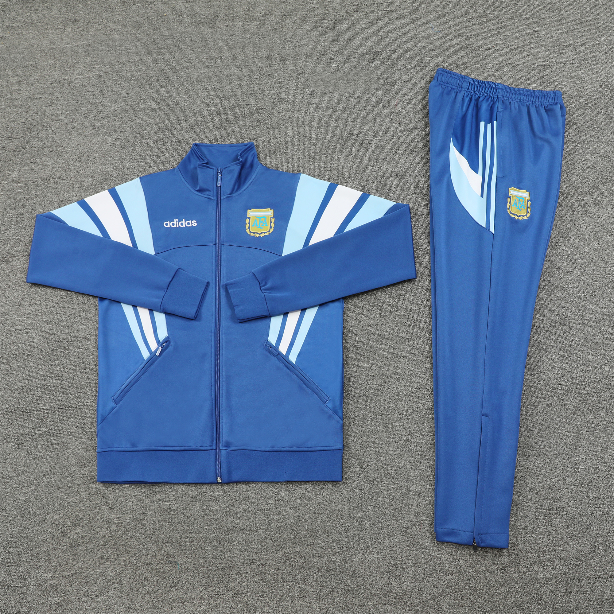 Argentina 24-25 Jacket Training Tracksuit - Blue - JerseysGala