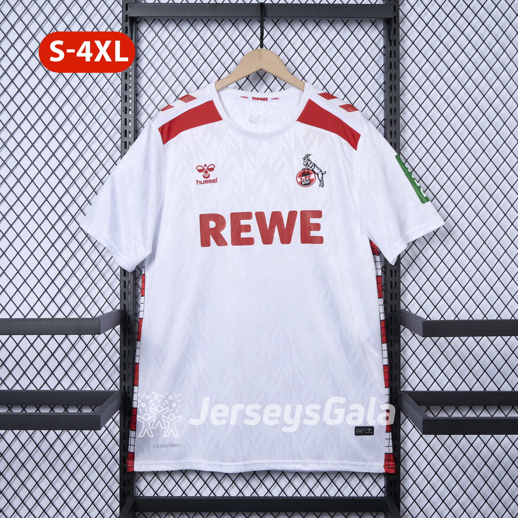 1. FC Köln 24-25 Home Jersey - Fans Version - JerseysGala