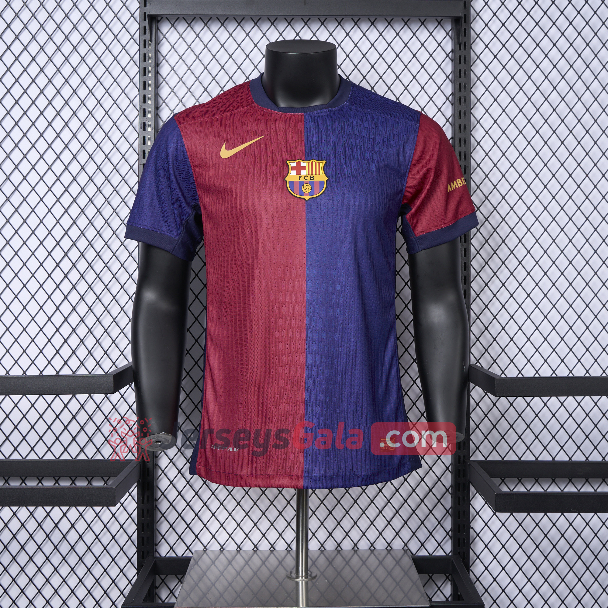 B.A.R.S.A 24-25 Home Unsponsored Jersey - Player Version - JerseysGala