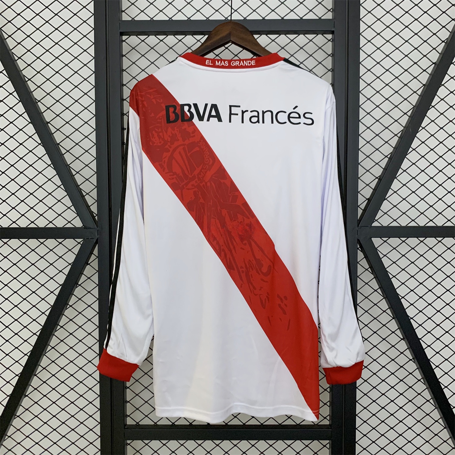 Retro River Plate 2013-14 Home Long Sleeves Jersey - JerseysGala