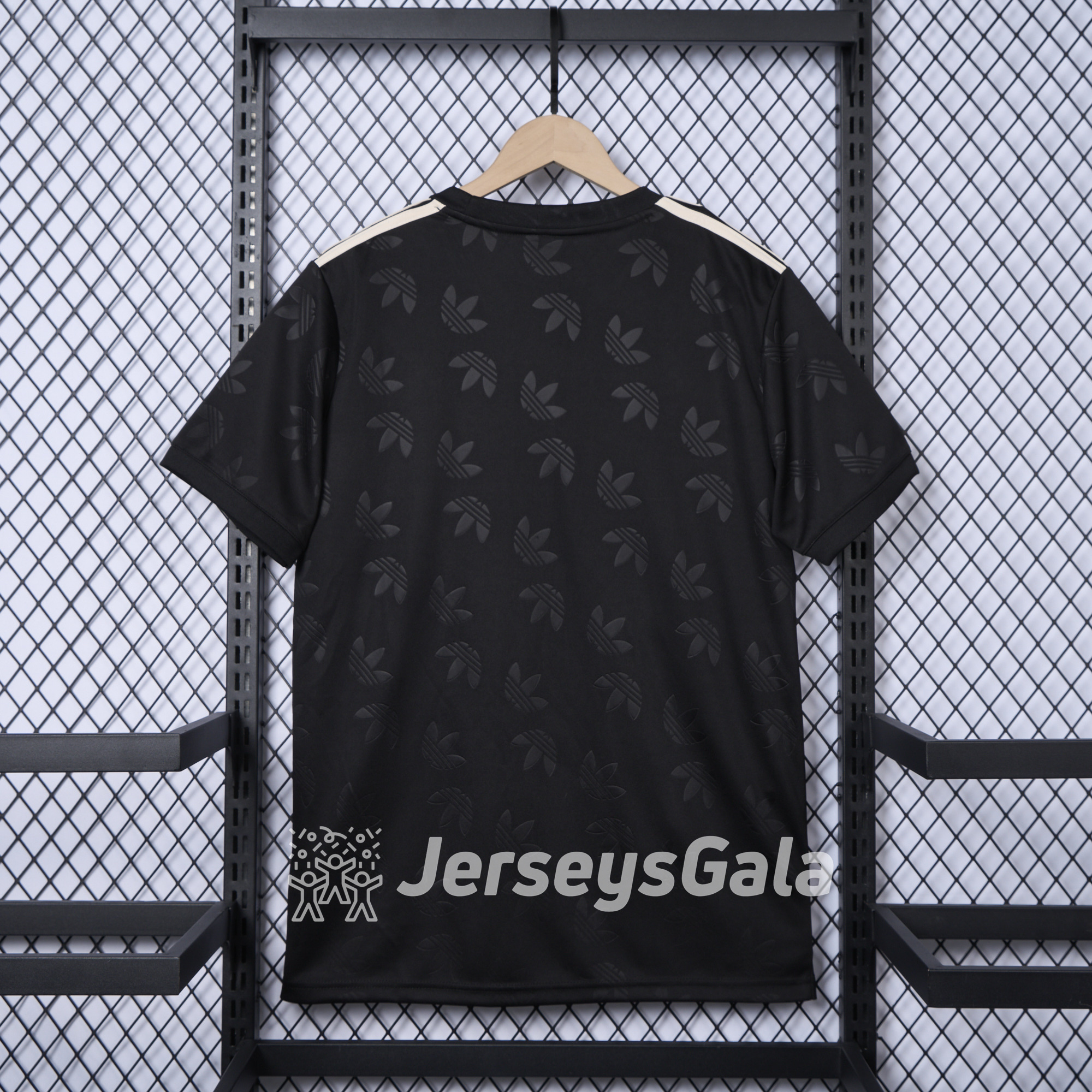 Real Madrid 24-25 Trefoil Black Jersey - Fans Version - JerseysGala