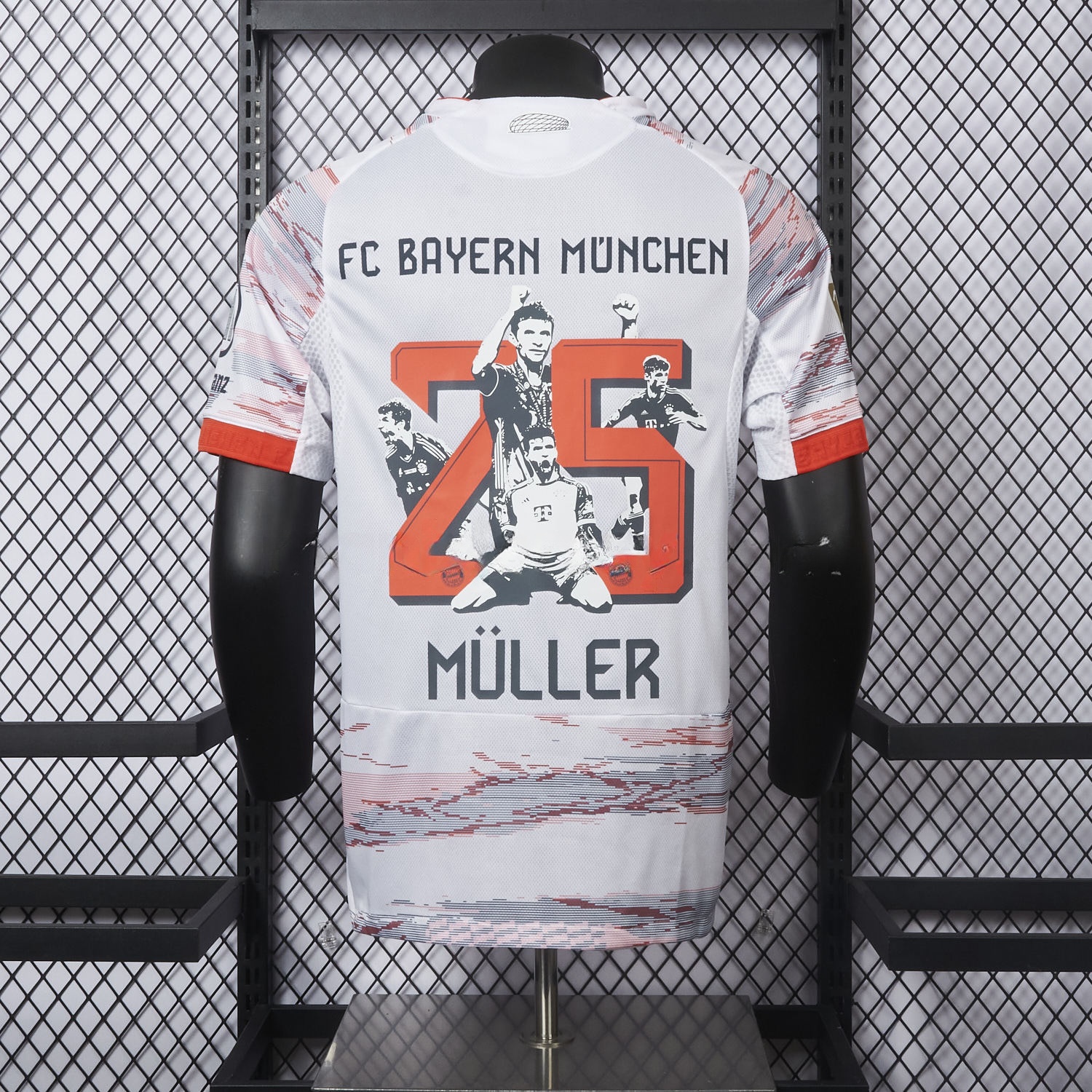 【MÜLLER 25 Pattern】Bayern Munich 25-26 Away Jersey - Player Version - JerseysGala