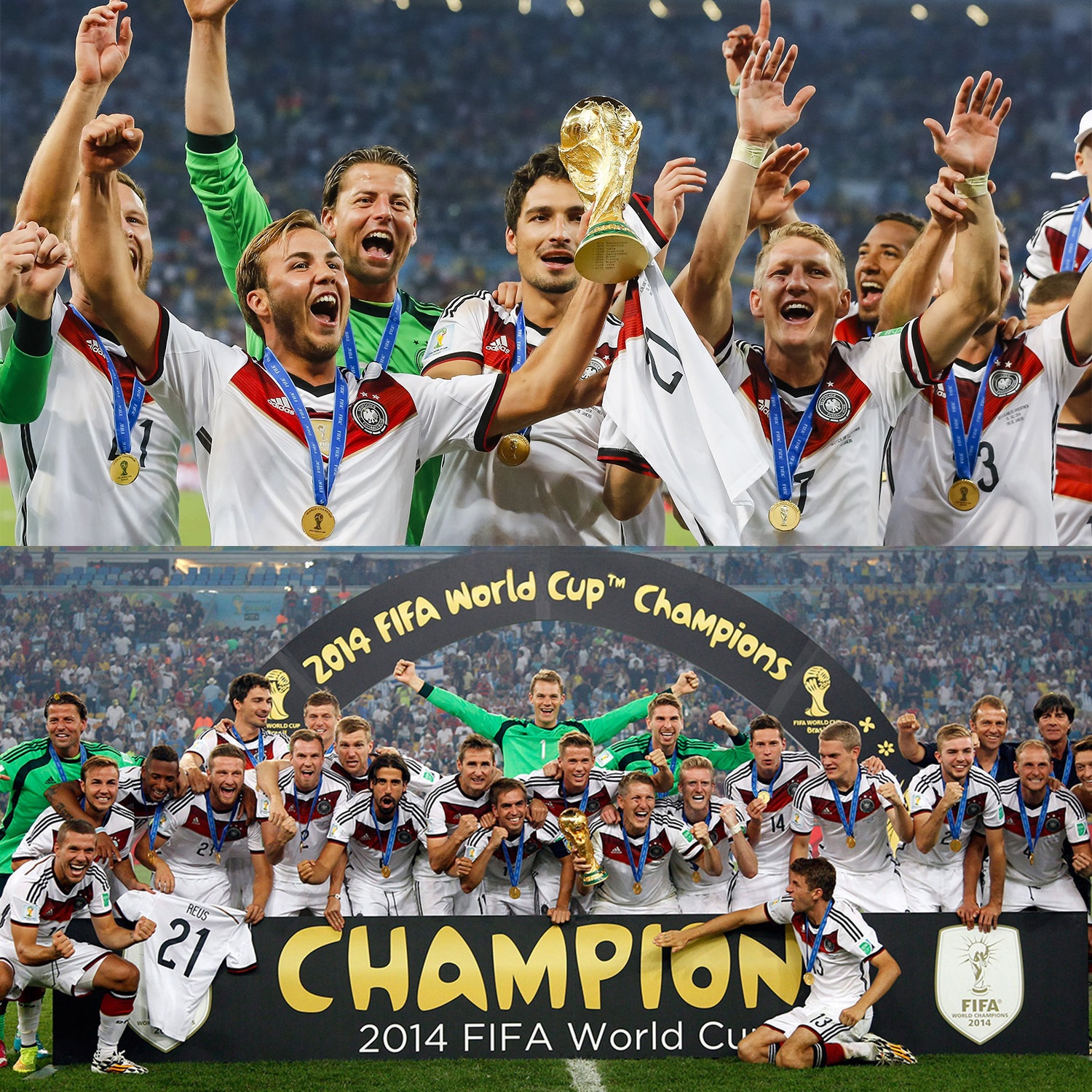 Retro Germany 2014 Home Jersey - Player Version - JerseysGala