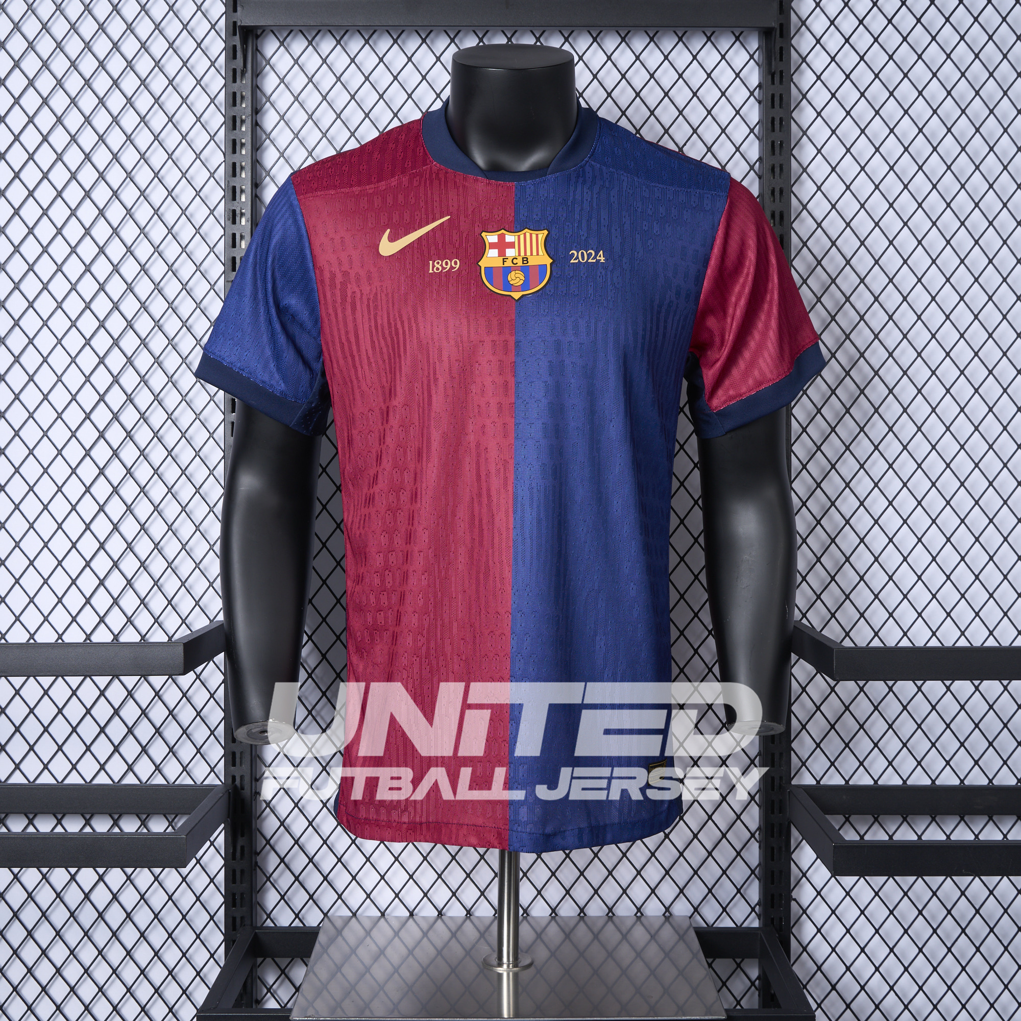 B.A.R.S.A 24-25 Home Unsponsored Anniversary Jersey - Player Version - JerseysGala
