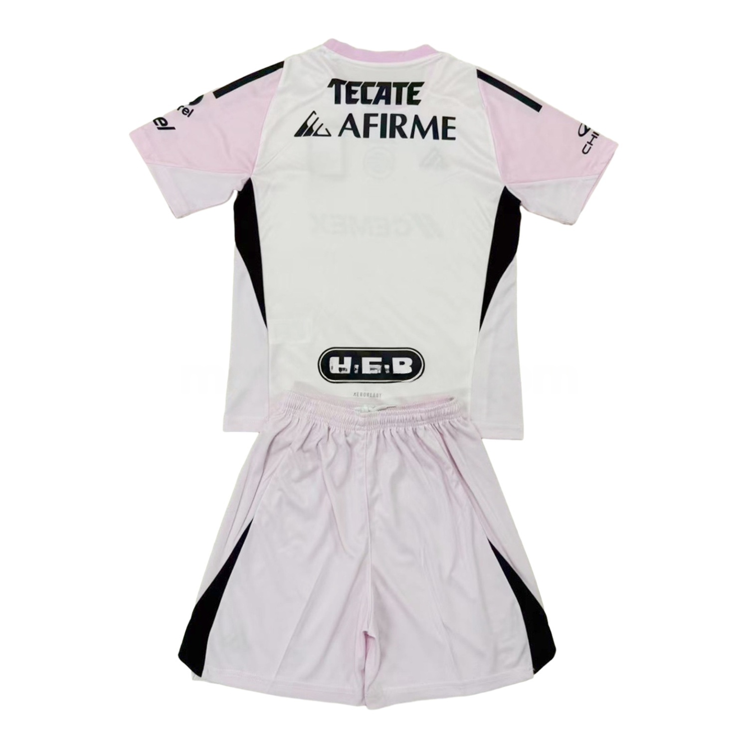 Tigres UANL 25-26 Light Pink Goalkeeper Men's Adult Jersey Set - Fans Version - JerseysGala