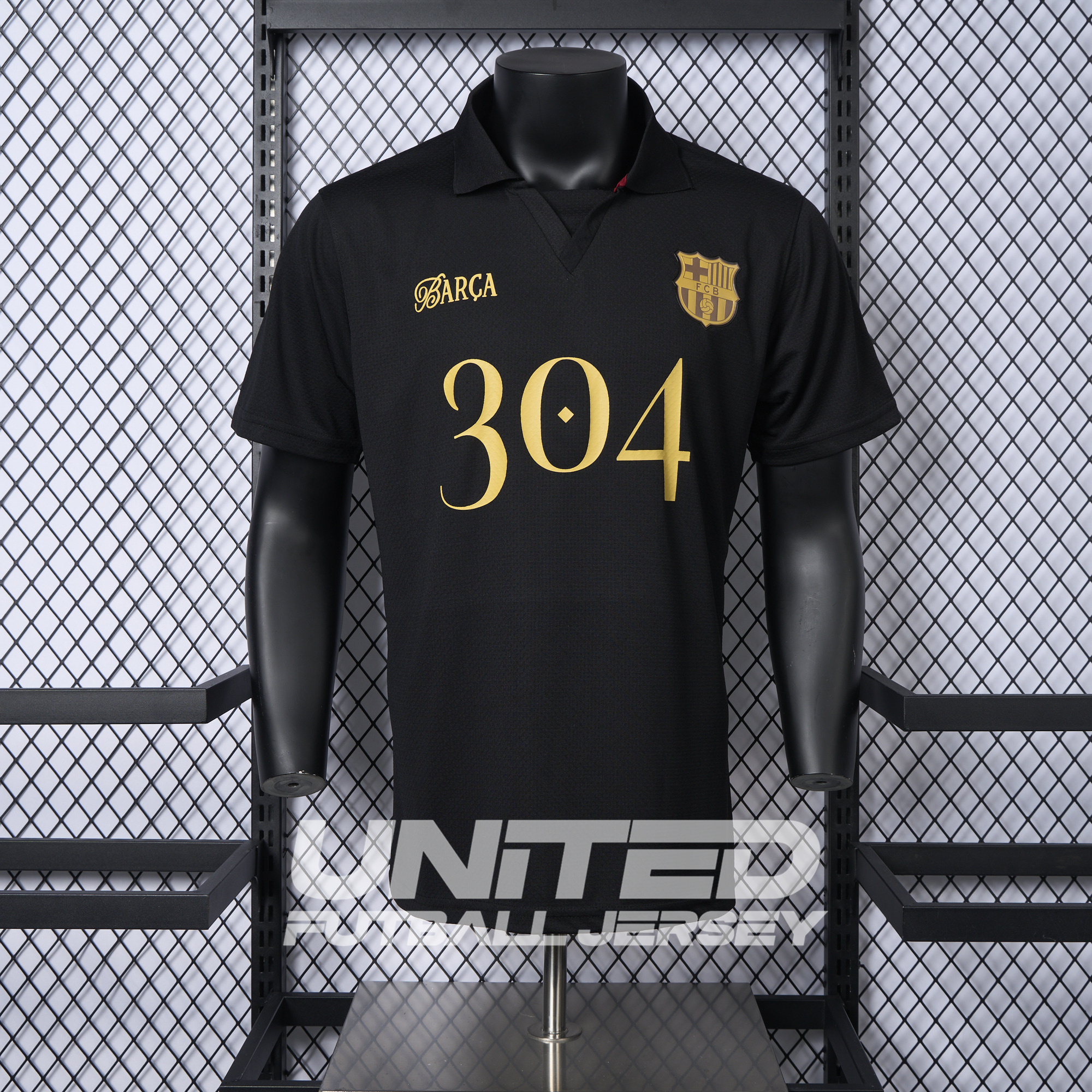 B.A.R.S.A 24-25 Yamal Anniversary Black Jersey - Player Version - JerseysGala