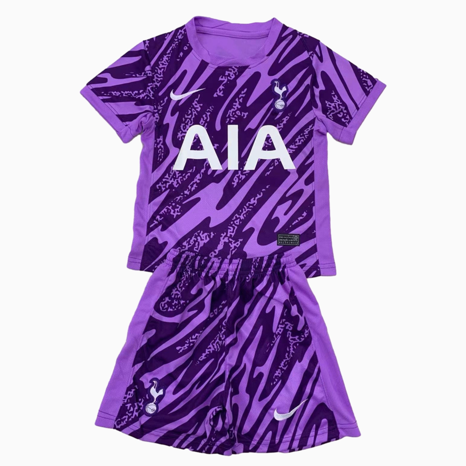 Tottenham Hotspur 24-25 Purple Goalkeeper Kids Kit - JerseysGala